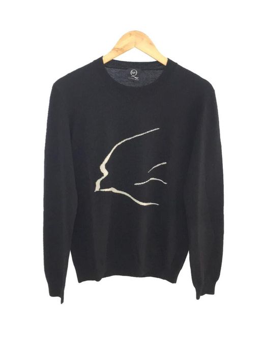 Alexander McQueen Bird Silhouette Wool Knit Sweater Grailed