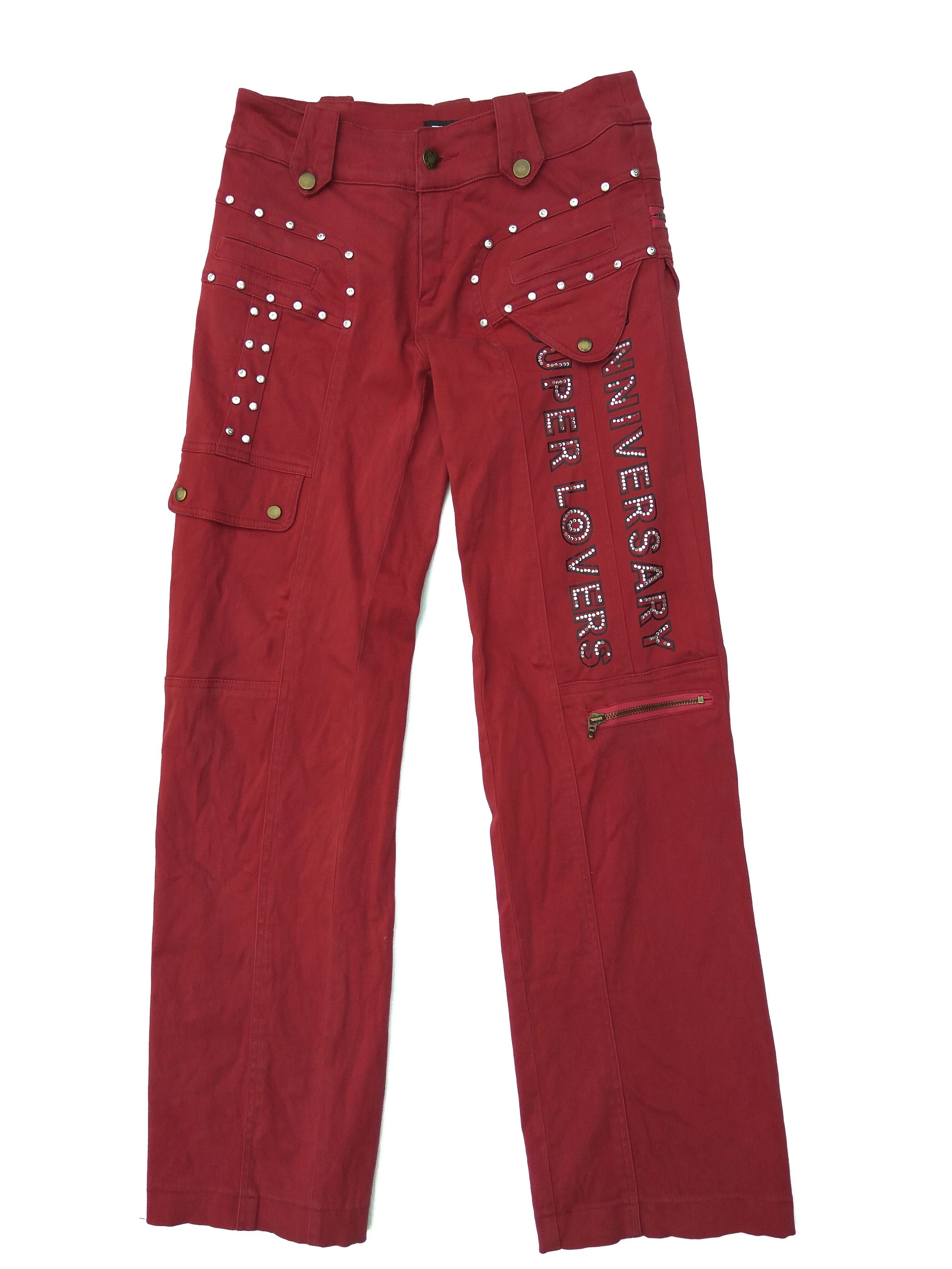 Super Lovers 🔥 Super Lovers pants Anniversary punk hysteric glamour Size US 28 / EU 44 - 1 Thumbnail