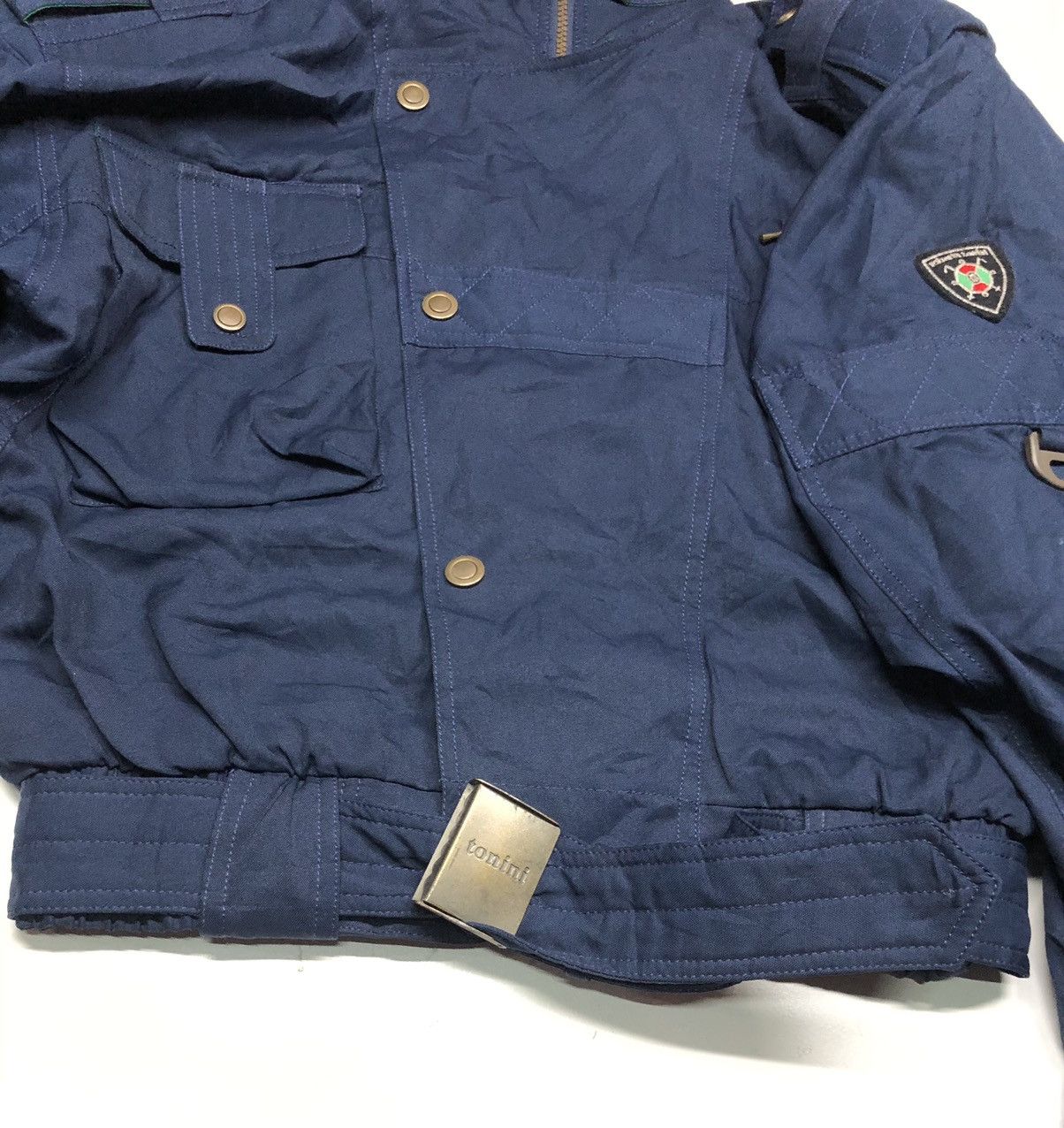 Designer × Vintage RARE VINTAGE ROBERTA TONINI Ski BOMBER JACKET Size US L / EU 52-54 / 3 - 6 Thumbnail