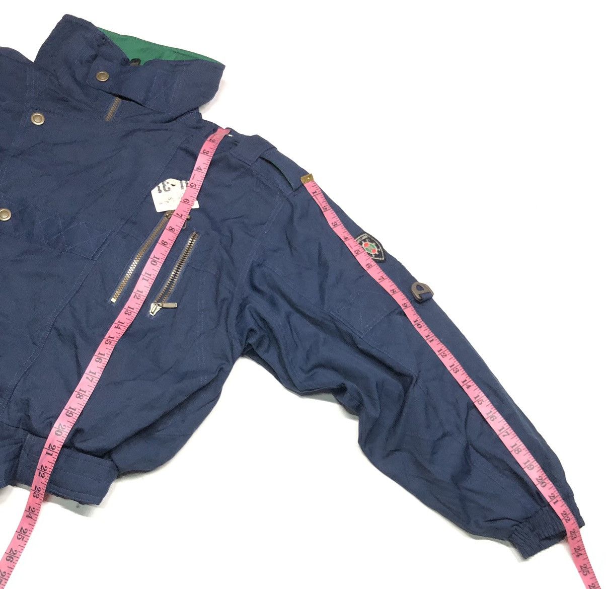 Designer × Vintage RARE VINTAGE ROBERTA TONINI Ski BOMBER JACKET Size US L / EU 52-54 / 3 - 16 Thumbnail
