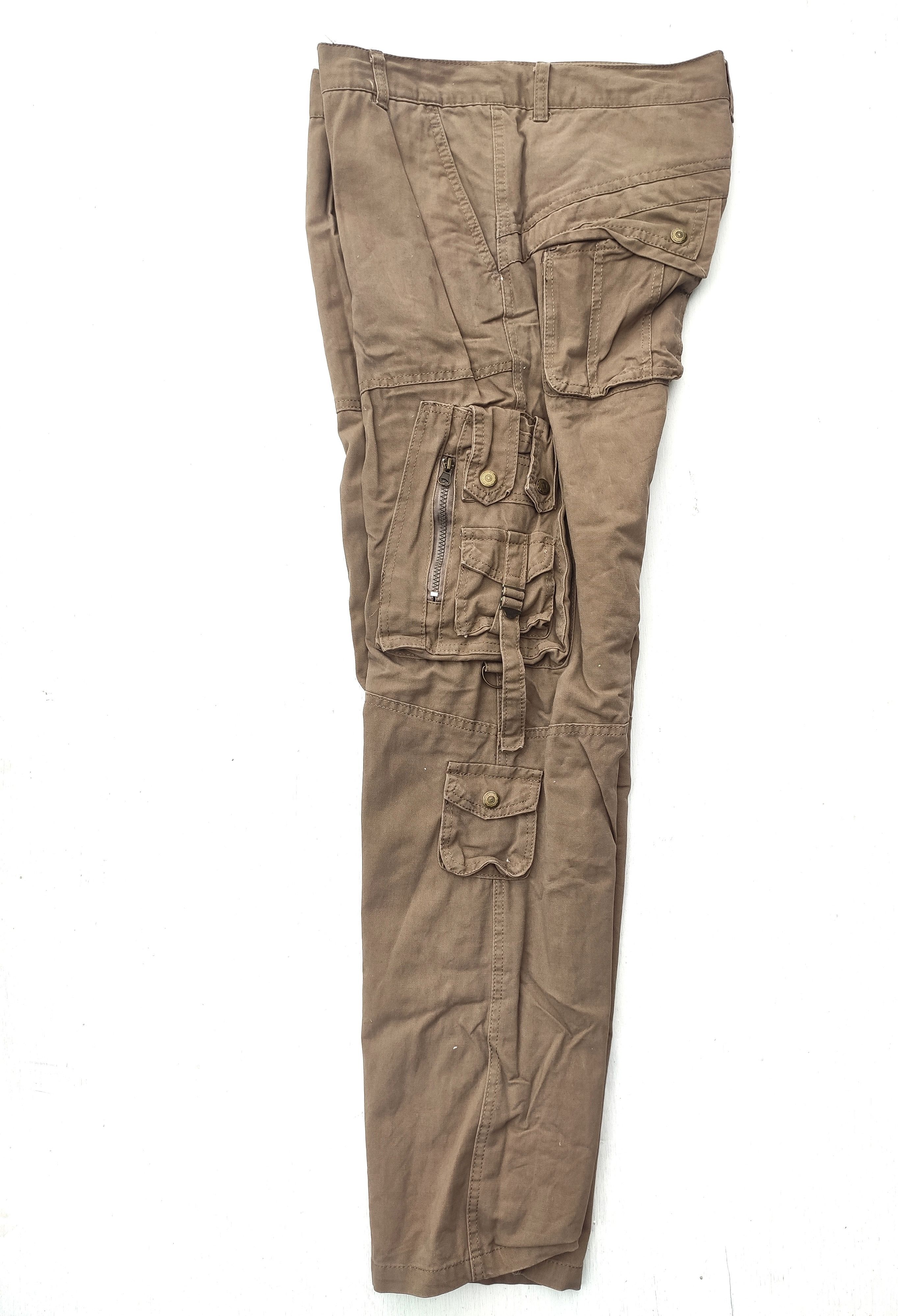 Japanese Brand Japanese designer Cargo pants multipocket Size US 37 - 4 Thumbnail