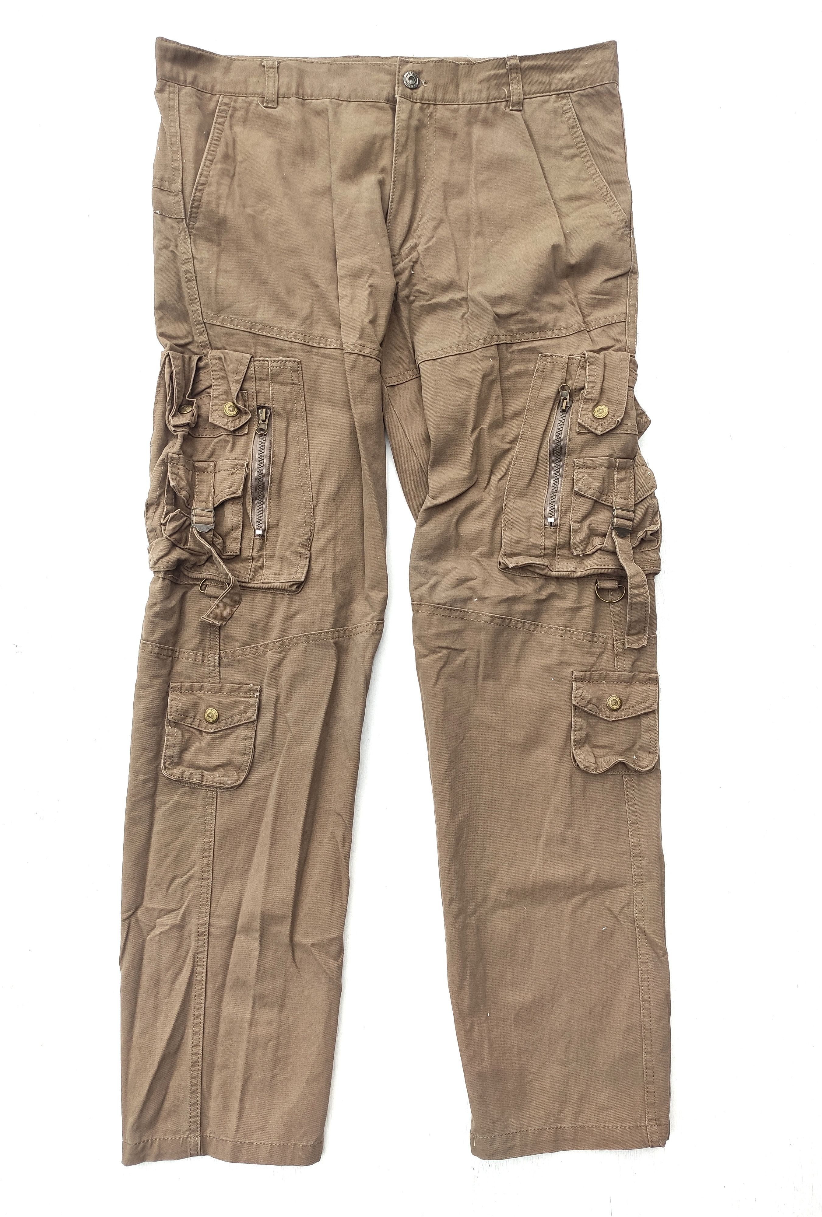 Japanese Brand Japanese designer Cargo pants multipocket Size US 37 - 5 Thumbnail