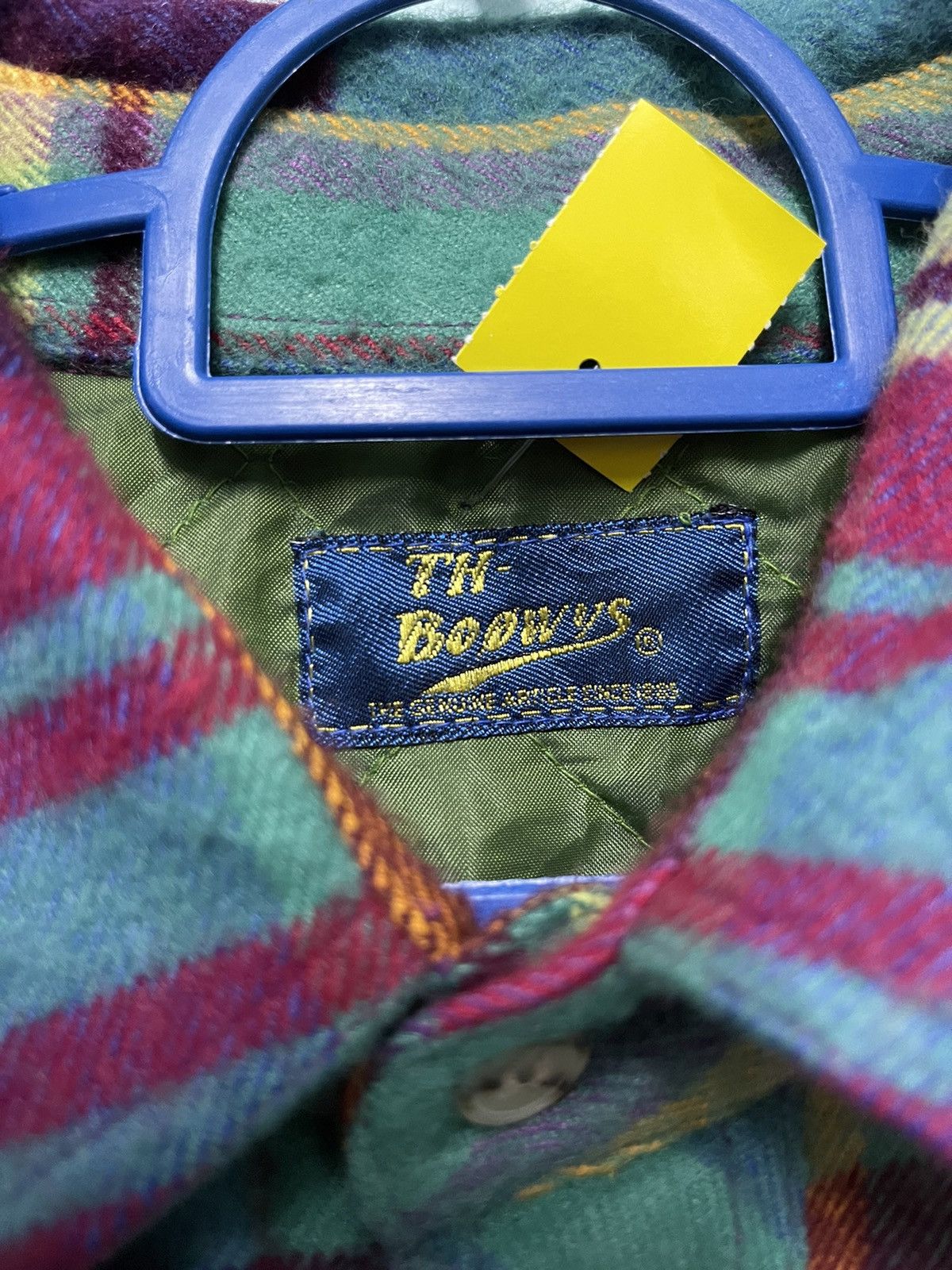 Vintage VINTAGE FLANNEL WOOL NEON STREETFASHION WINTER Size US XL / EU 56 / 4 - 7 Thumbnail