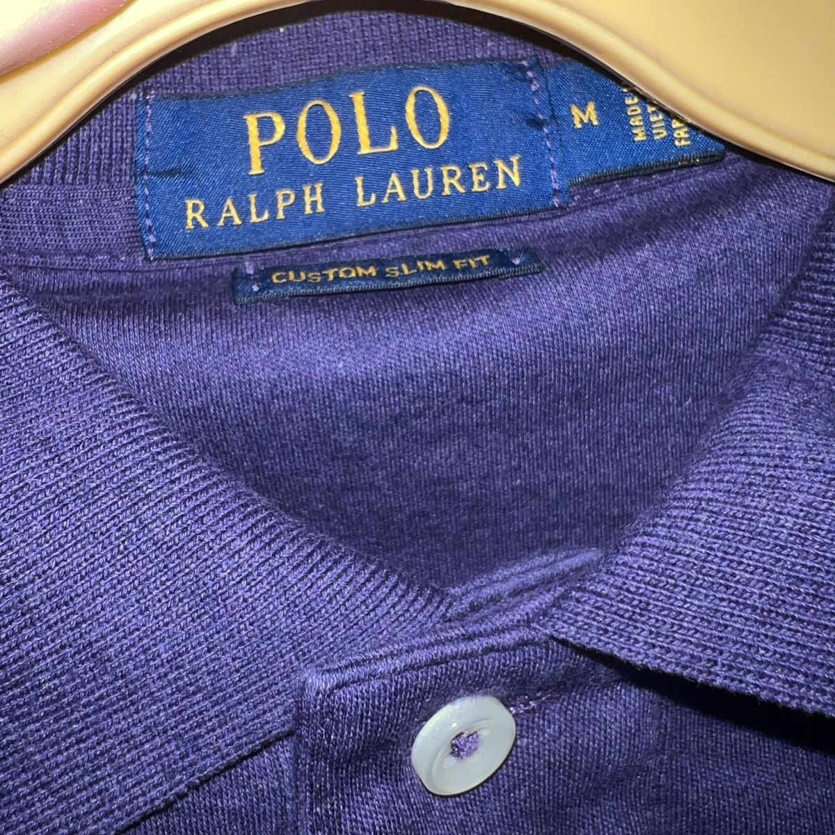 Polo Ralph Lauren Sz M Polo Ralph Lauren Purple Polo Size US M / EU 48-50 / 2 - 3 Thumbnail