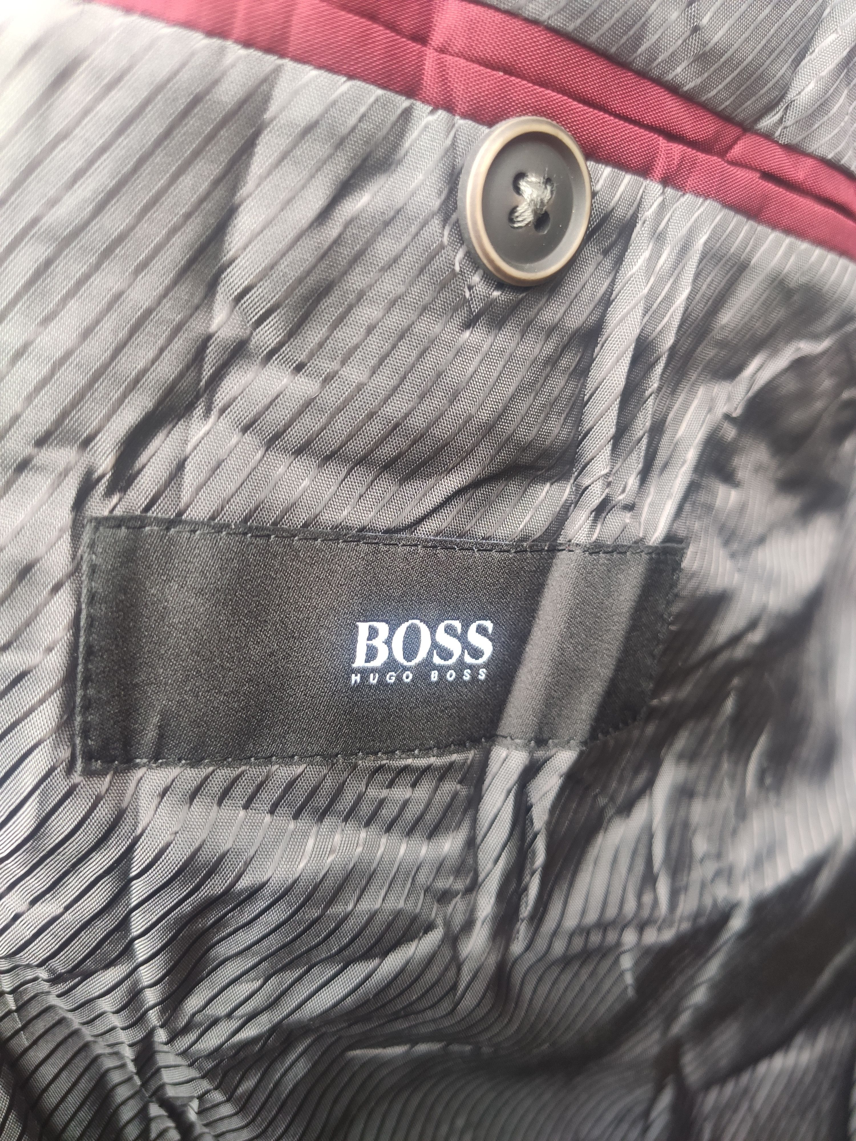 Hugo 🔥 Hugo Boss Jacket wool coat tartan design Size US M / EU 48-50 / 2 - 4 Thumbnail