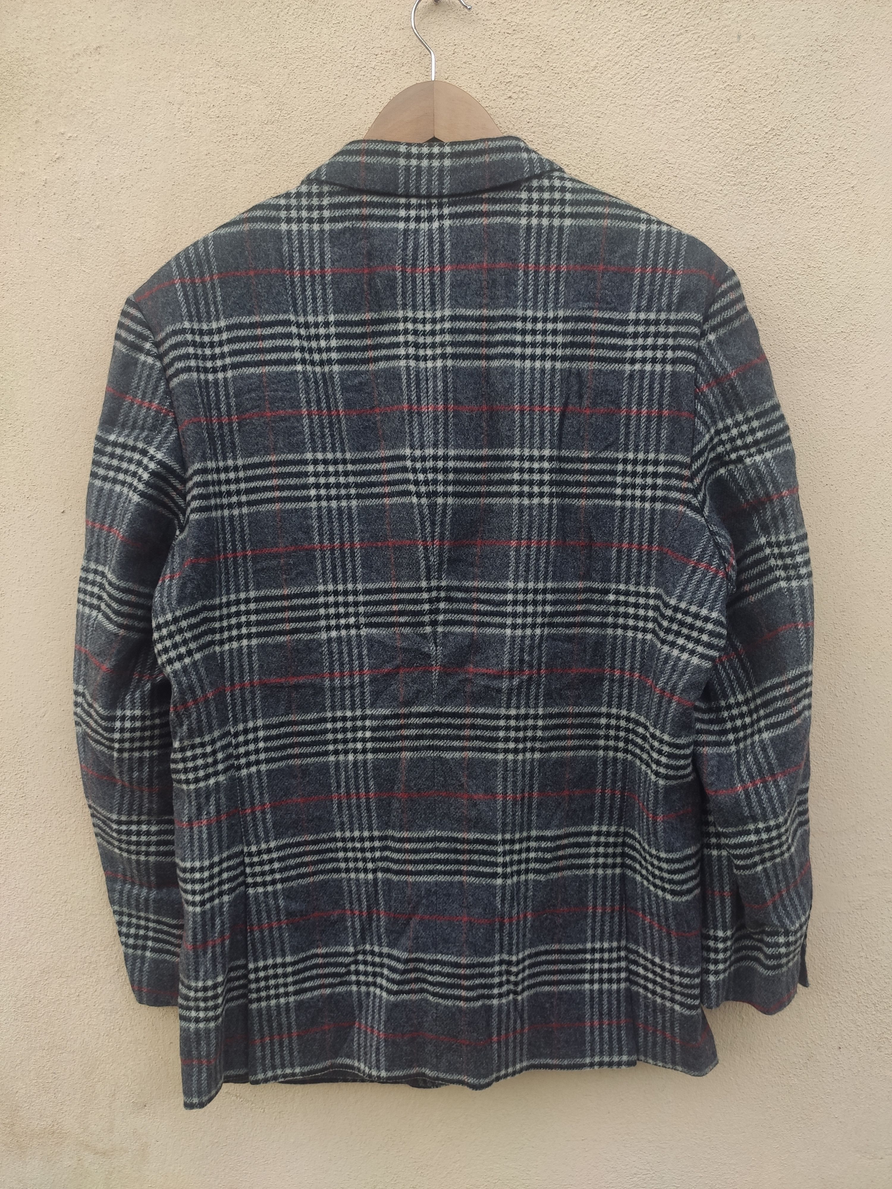 Hugo 🔥 Hugo Boss Jacket wool coat tartan design Size US M / EU 48-50 / 2 - 3 Thumbnail