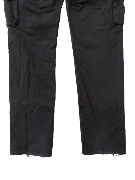 RAGEBLUE 🔥 Double waist Rage Blue Cargo pants superblack Size US 33 - 6 Thumbnail