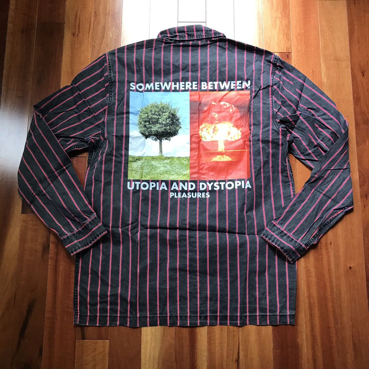 Pleasures Pleasure Gas Station Button Up Size US S / EU 44-46 / 1 - 1 Thumbnail