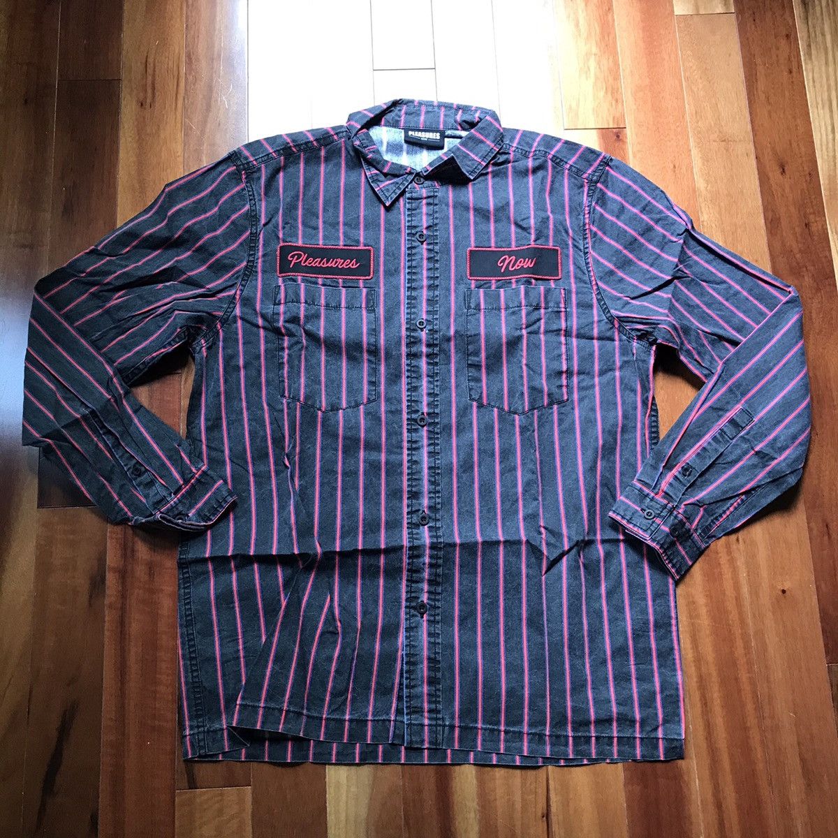 Pleasures Pleasure Gas Station Button Up Size US S / EU 44-46 / 1 - 5 Thumbnail
