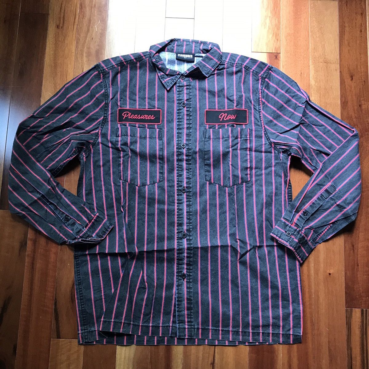 Pleasures Pleasure Gas Station Button Up Size US S / EU 44-46 / 1 - 4 Thumbnail