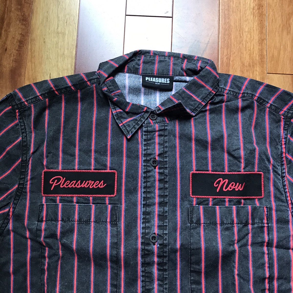 Pleasures Pleasure Gas Station Button Up Size US S / EU 44-46 / 1 - 3 Thumbnail