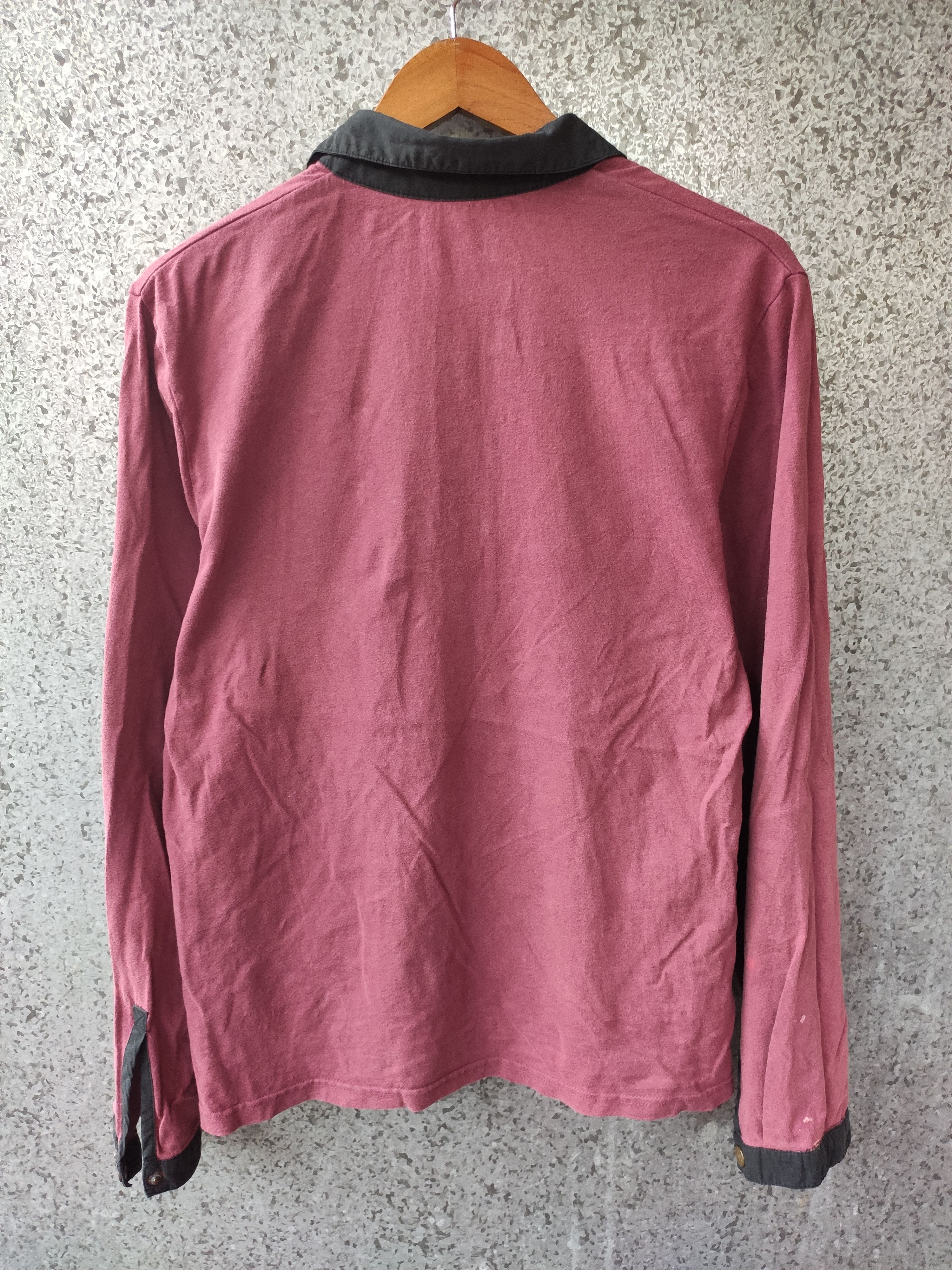 Japanese Brand 🔥 Men Batsu Long Sleeve t shirt zipper gothic Size US M / EU 48-50 / 2 - 3 Thumbnail