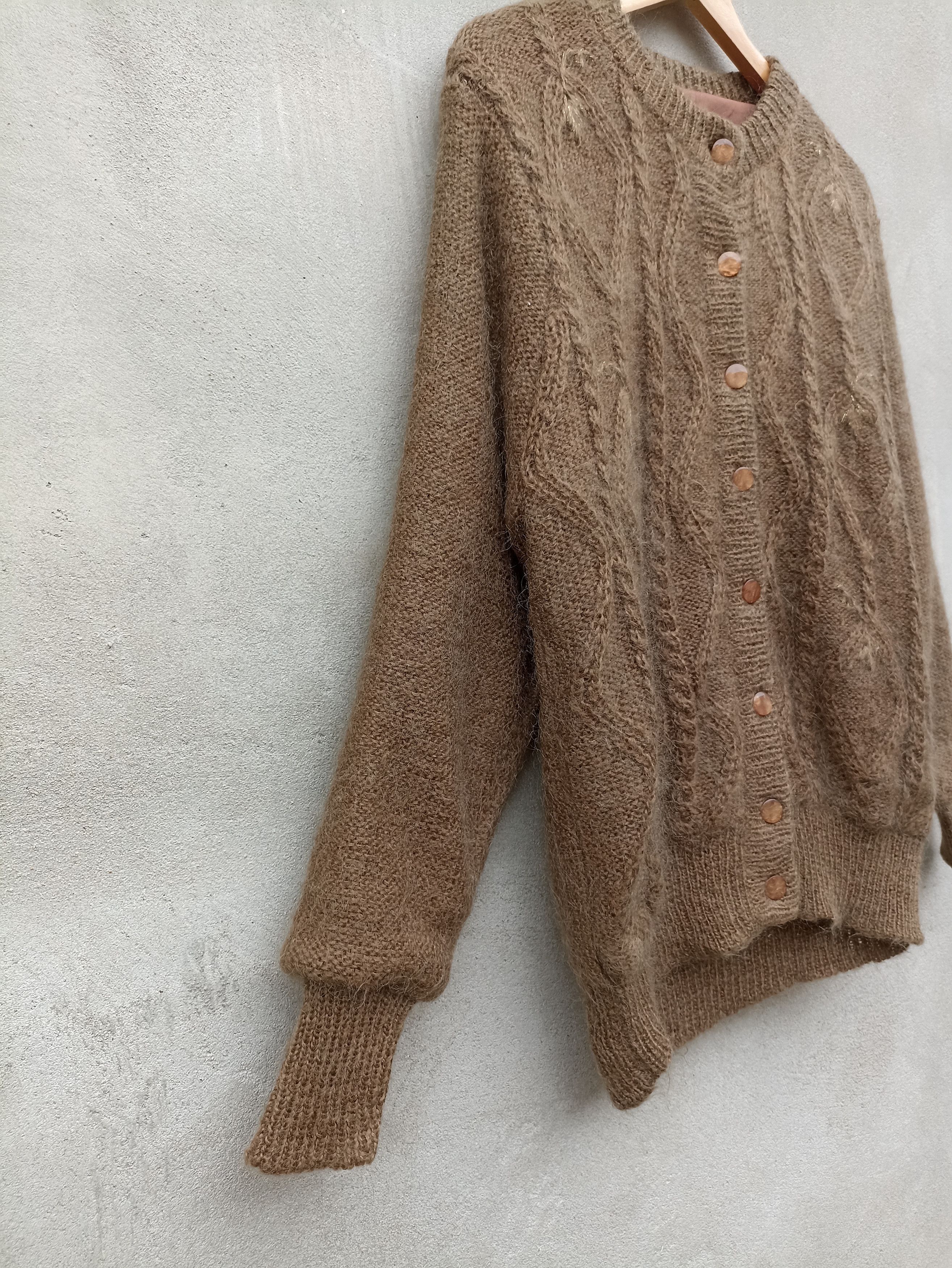 Japanese Brand × Other Unknown Brand Mohair Knit Cardigan Jacket Size US M / EU 48-50 / 2 - 3 Thumbnail