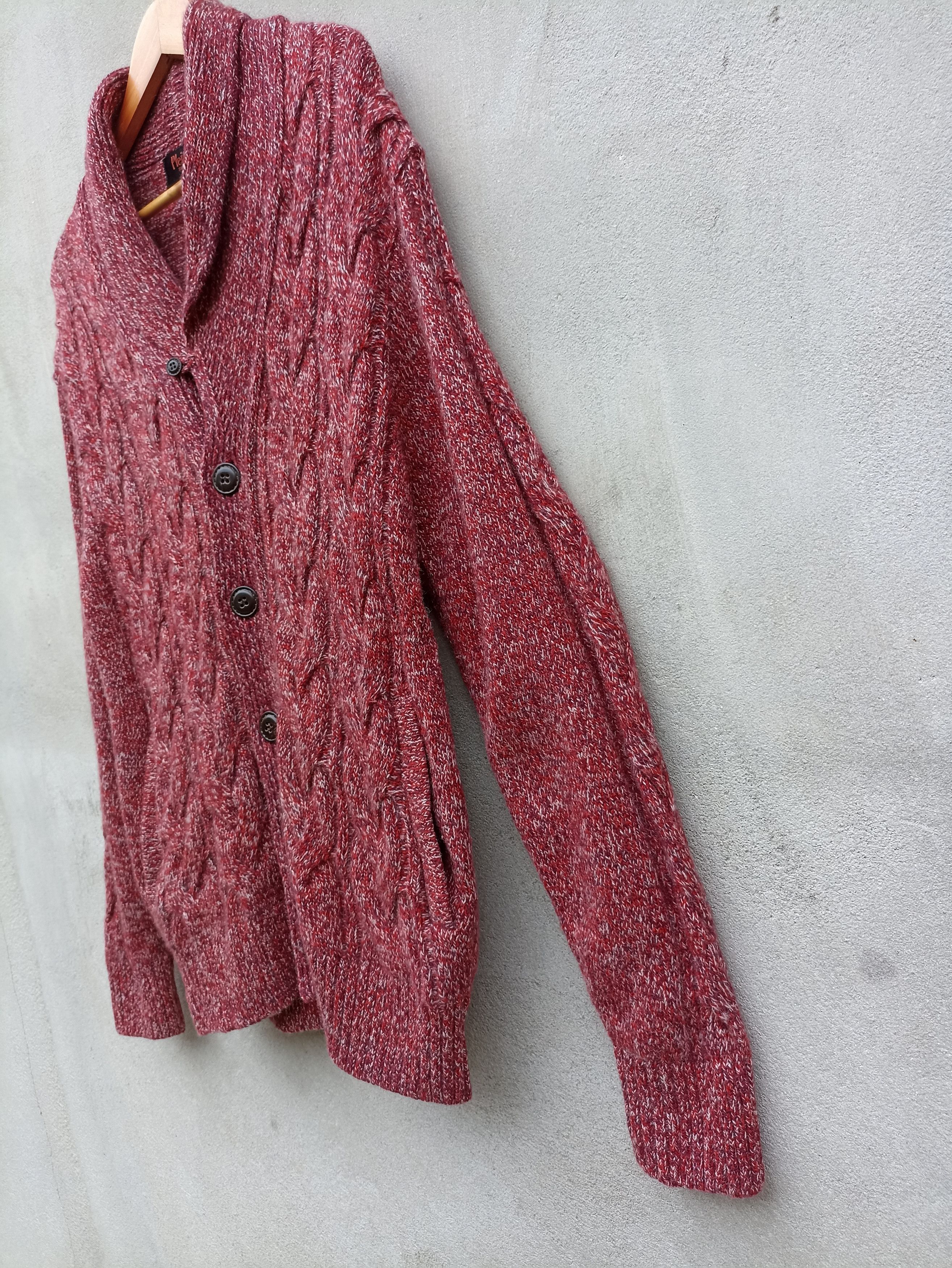 Designer × Japanese Brand × Other Vintage Pleaide Homme Knit Cardigan sweater Size US M / EU 48-50 / 2 - 2 Thumbnail