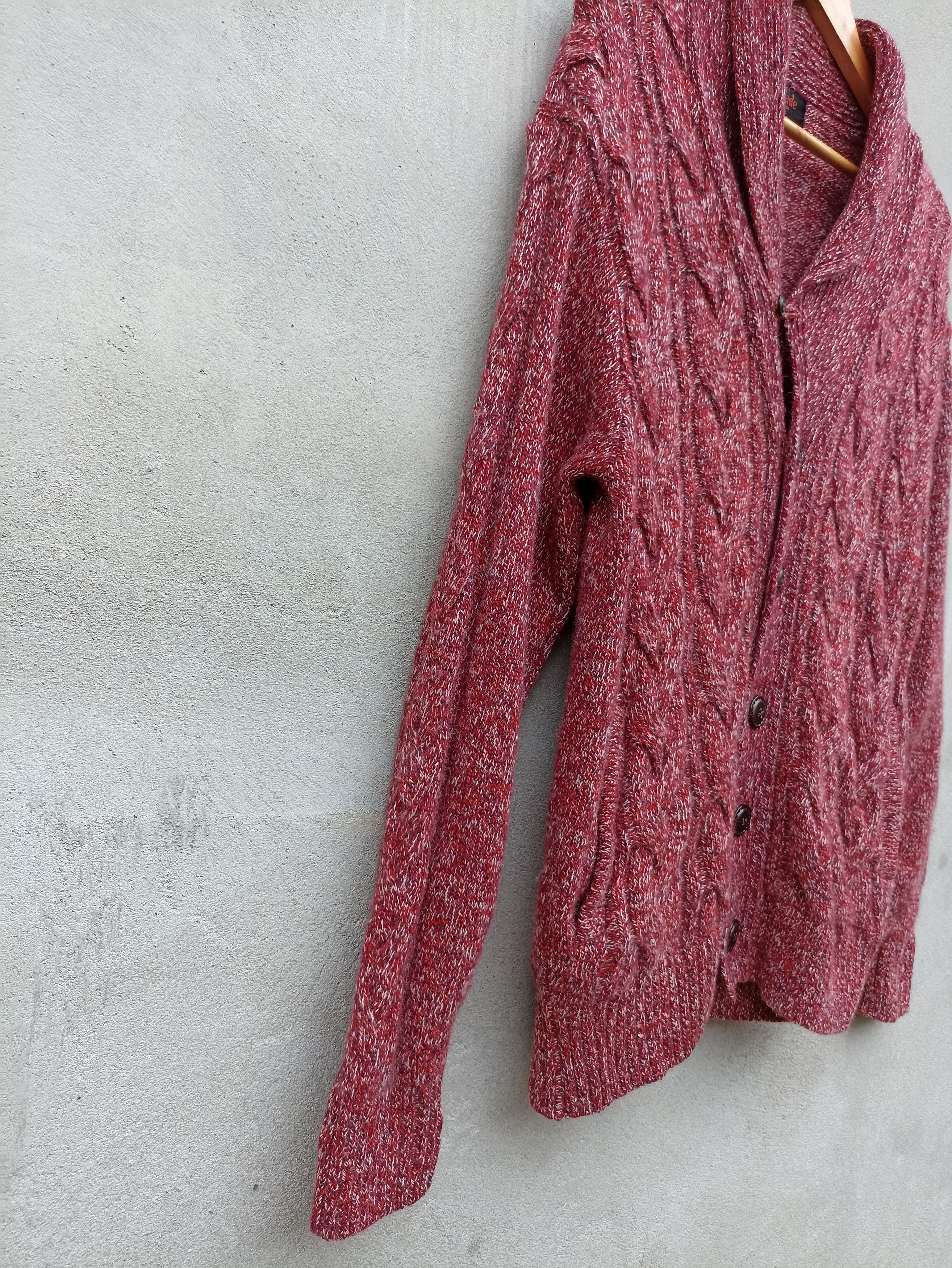 Designer × Japanese Brand × Other Vintage Pleaide Homme Knit Cardigan sweater Size US M / EU 48-50 / 2 - 4 Thumbnail