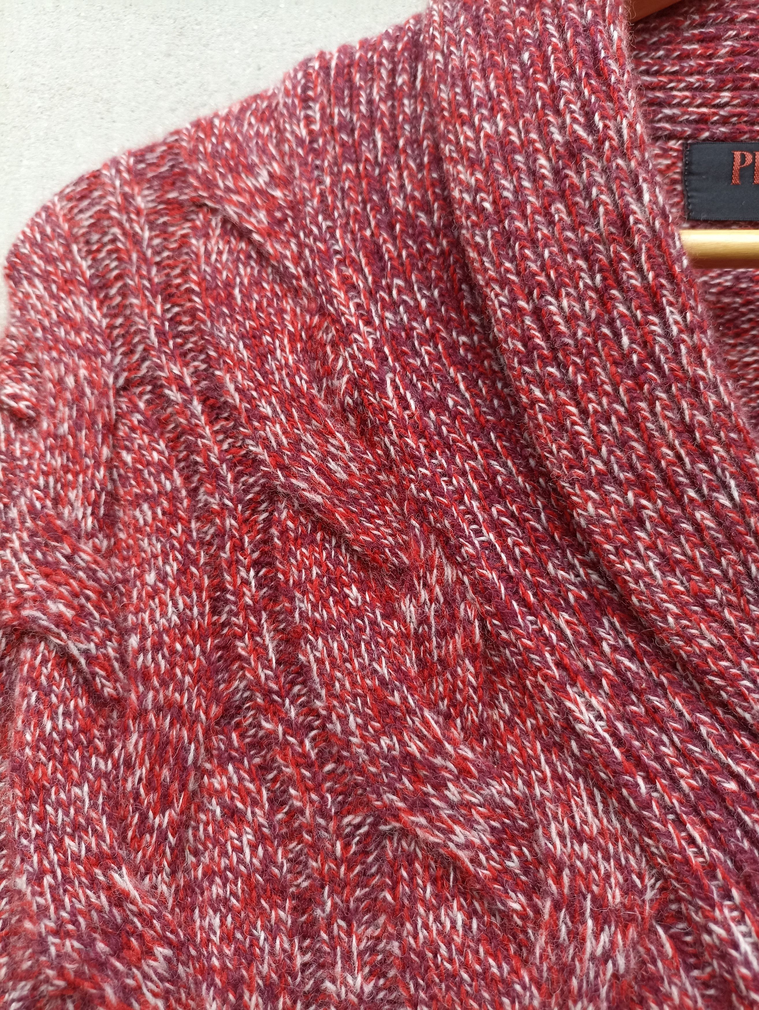 Designer × Japanese Brand × Other Vintage Pleaide Homme Knit Cardigan sweater Size US M / EU 48-50 / 2 - 3 Thumbnail