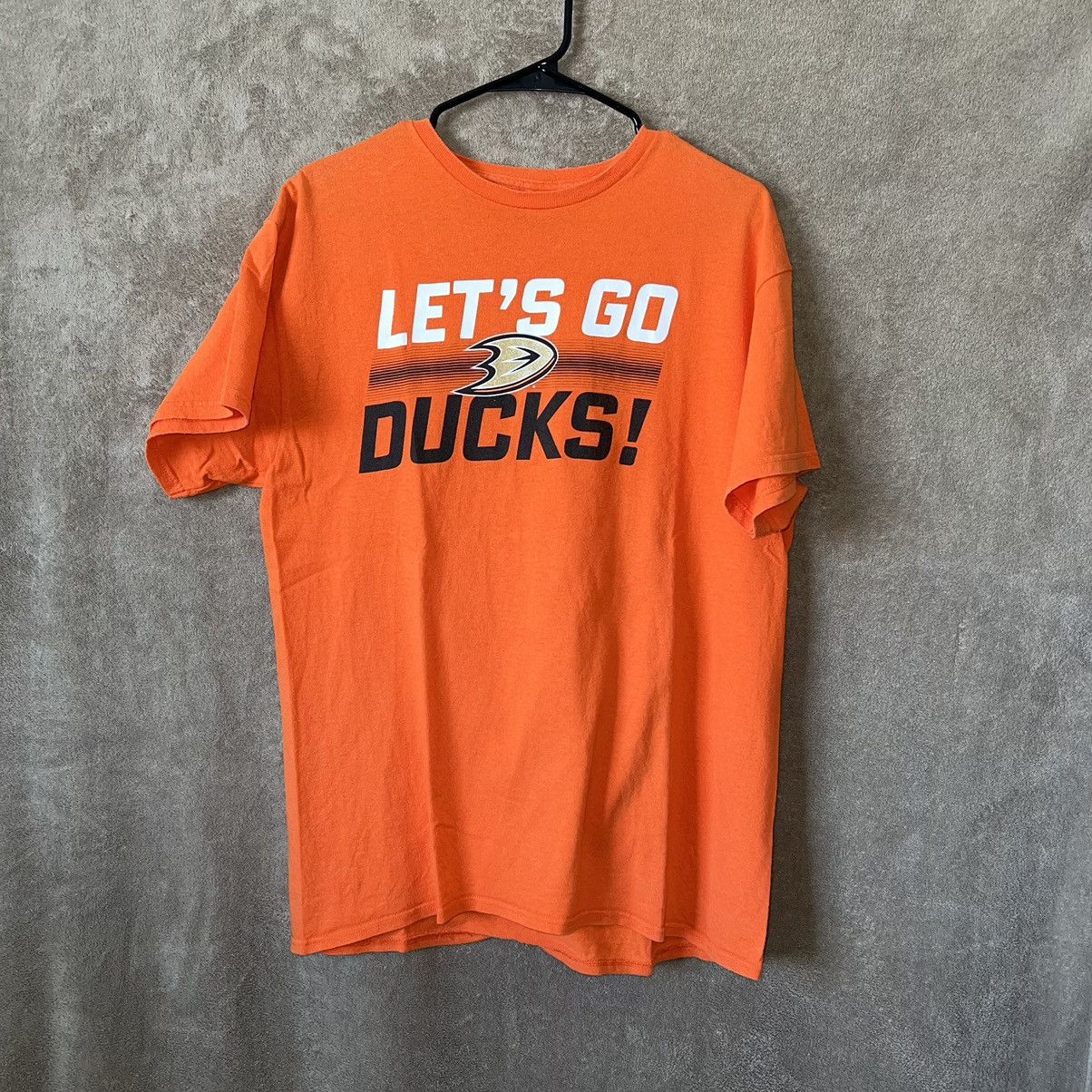 Delta × NHL Sz L Anaheim Ducks “Let’s Go Ducks” 🦆T Shirt Size US L / EU 52-54 / 3 - 1 Thumbnail