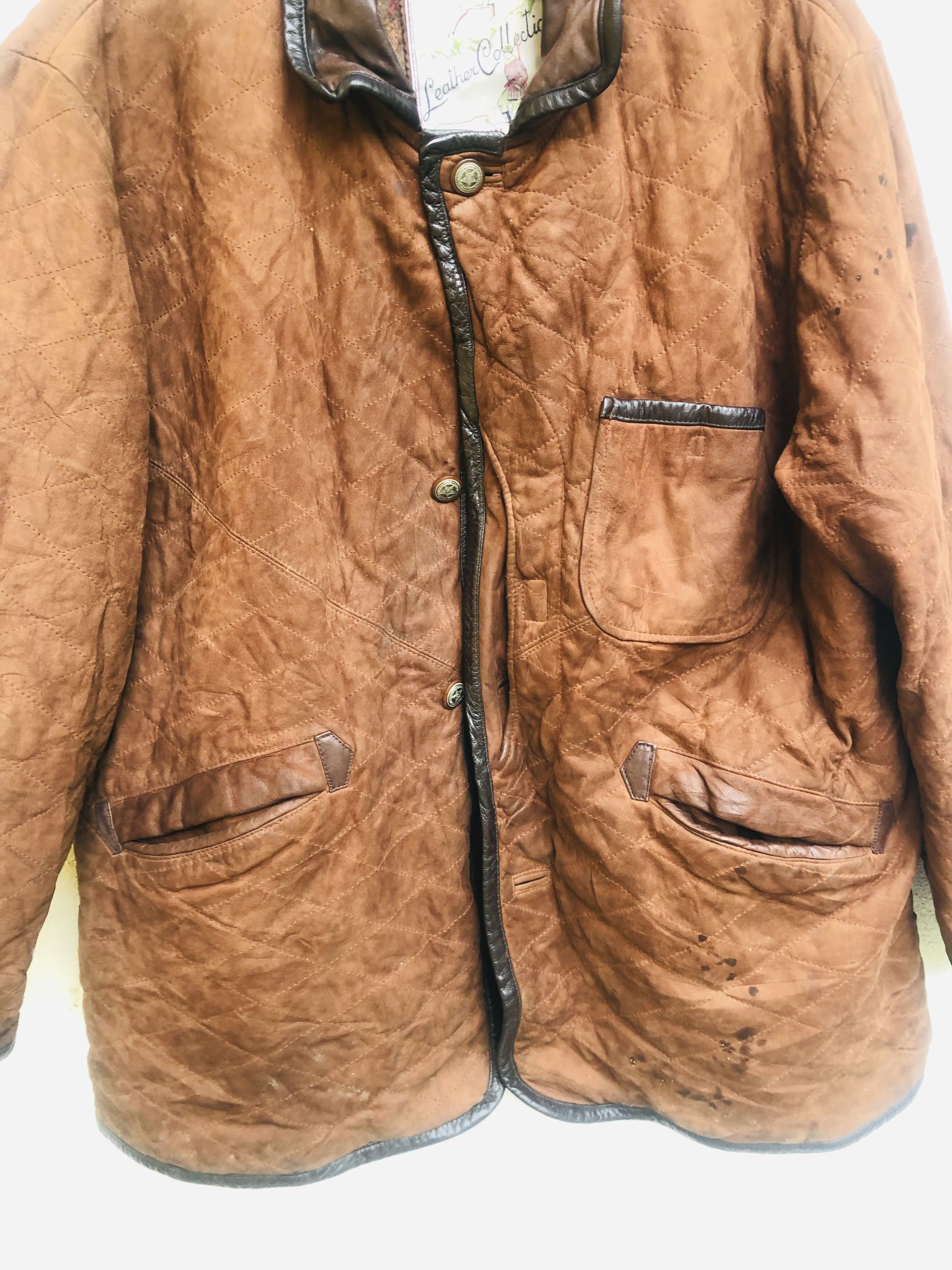Japanese Brand × Vintage Vintage Mitsumine Japanese Designer Fashion Style Leather Size US XL / EU 56 / 4 - 4 Thumbnail
