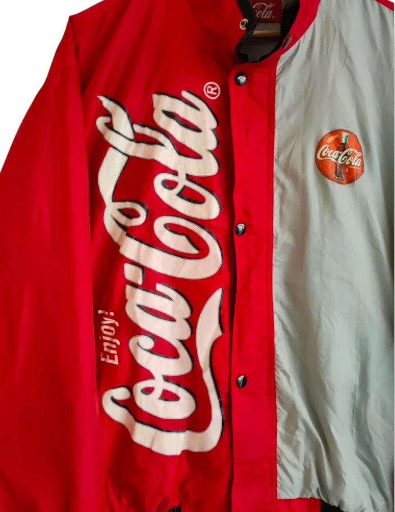 Coca Cola × Vintage Vintage Coca-Cola Big Print Jacket Size US L / EU 52-54 / 3 - 4 Thumbnail