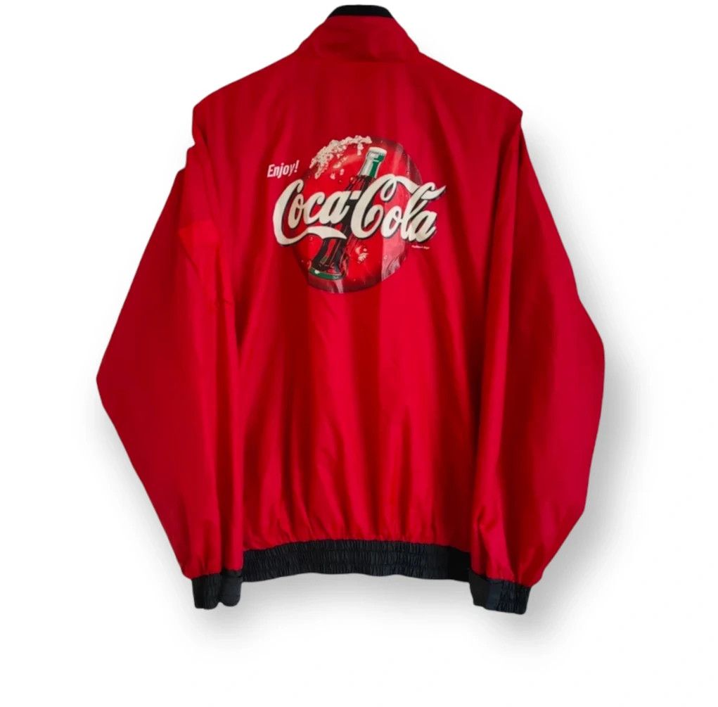 Coca Cola × Vintage Vintage Coca-Cola Big Print Jacket Size US L / EU 52-54 / 3 - 2 Thumbnail