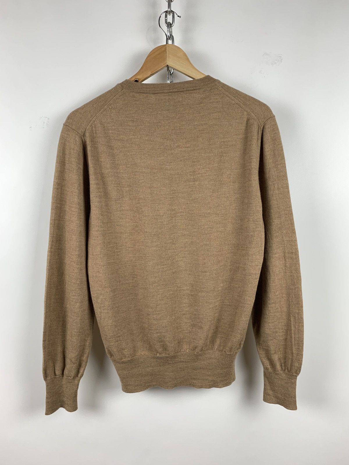 Vivienne Westwood Vivienne Westwood Beige Wool Jumper Sweater Made In Italy Size US L / EU 52-54 / 3 - 6 Thumbnail