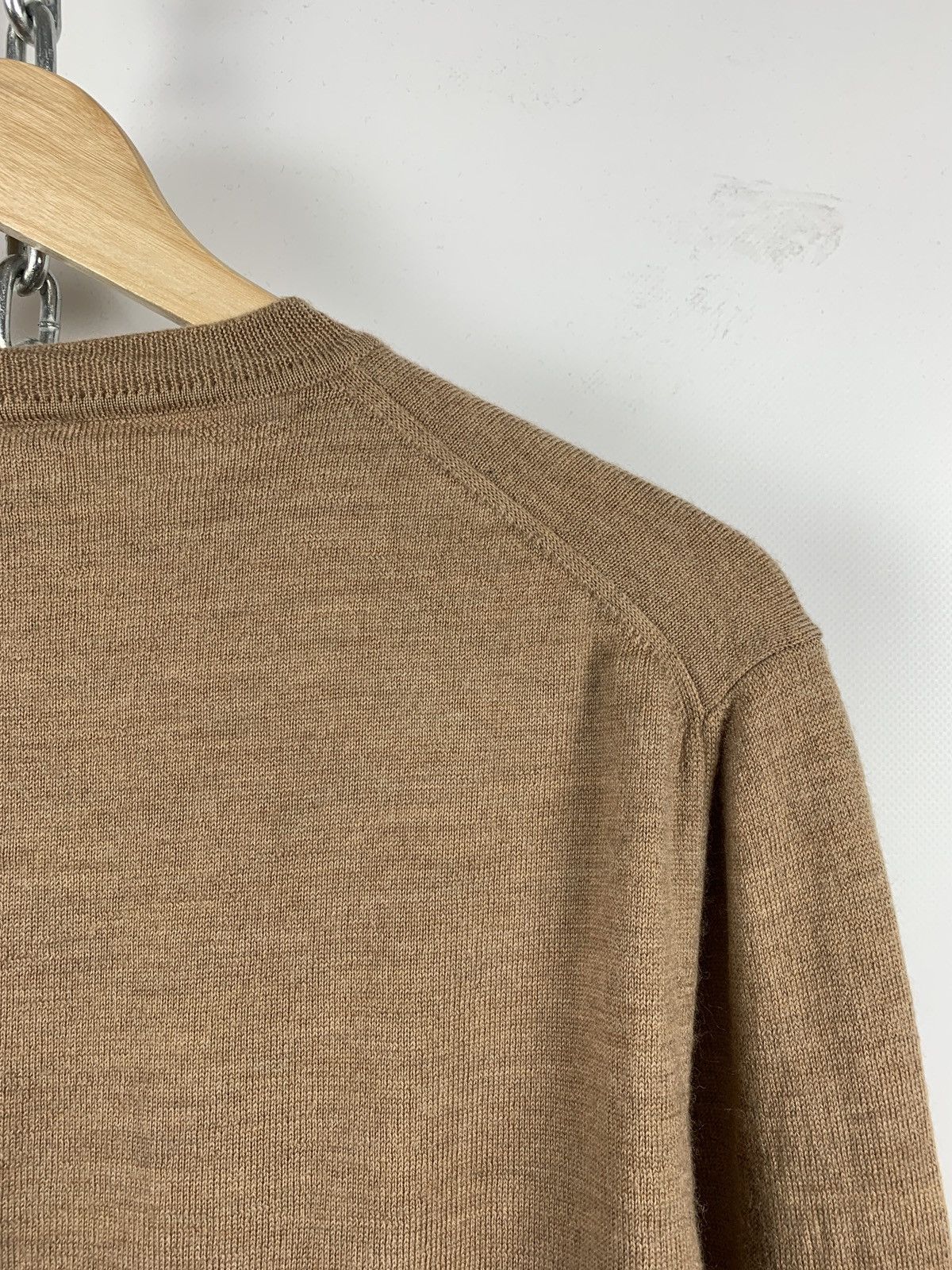 Vivienne Westwood Vivienne Westwood Beige Wool Jumper Sweater Made In Italy Size US L / EU 52-54 / 3 - 8 Thumbnail