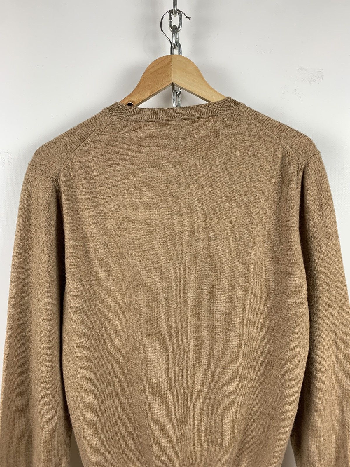 Vivienne Westwood Vivienne Westwood Beige Wool Jumper Sweater Made In Italy Size US L / EU 52-54 / 3 - 7 Thumbnail