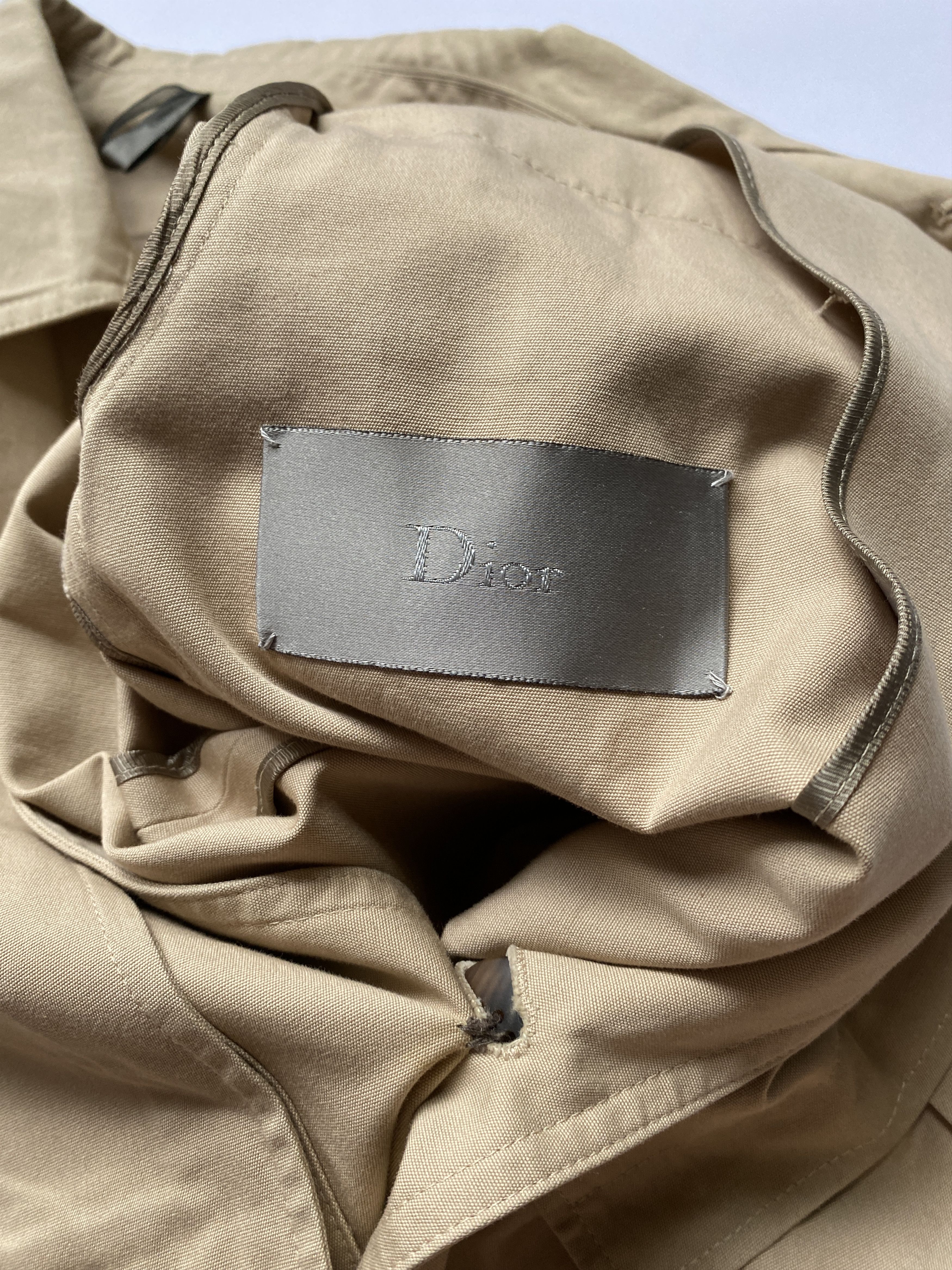 Dior ⚡️QUICK SALE⚡️2009 Dior bu KVA Beige Safari Jacket Size US S / EU 44-46 / 1 - 3 Thumbnail