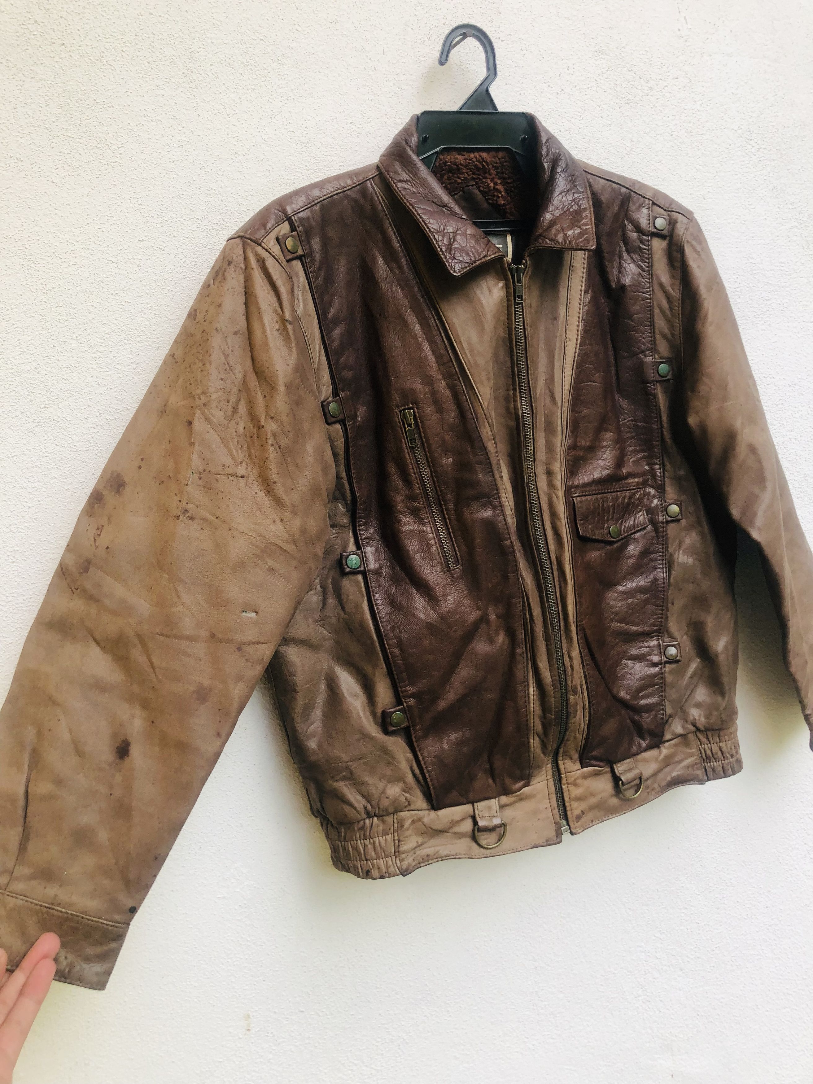 Japanese Brand × Vintage Vintage Meloce Japanese Designer Fashion Style Leather Size US L / EU 52-54 / 3 - 5 Thumbnail