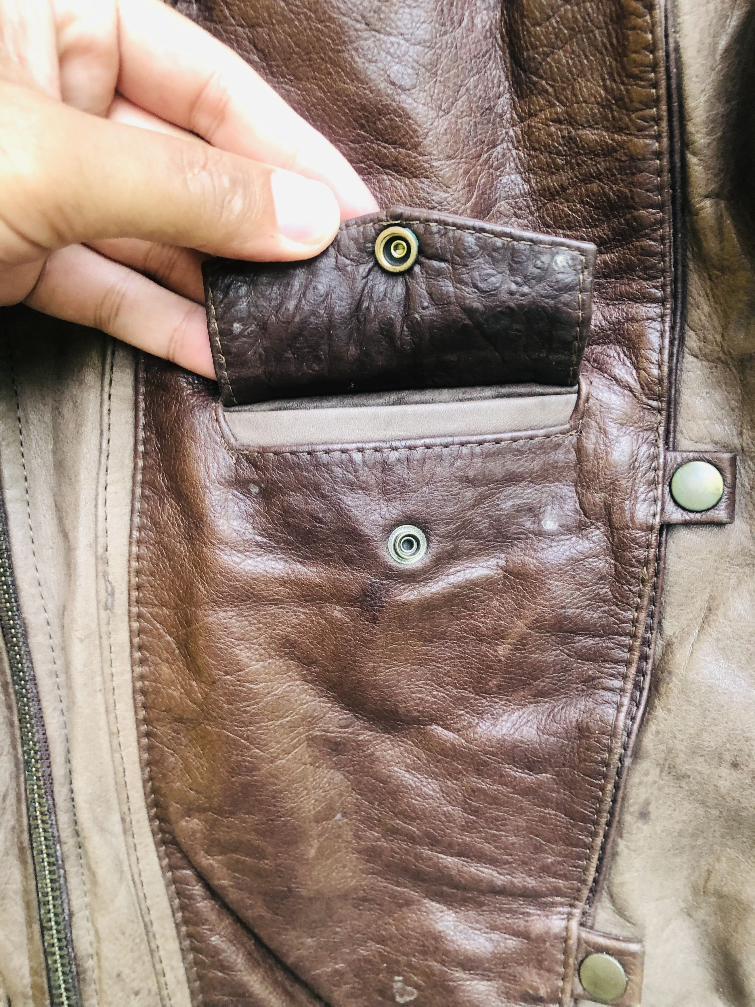 Japanese Brand × Vintage Vintage Meloce Japanese Designer Fashion Style Leather Size US L / EU 52-54 / 3 - 7 Thumbnail