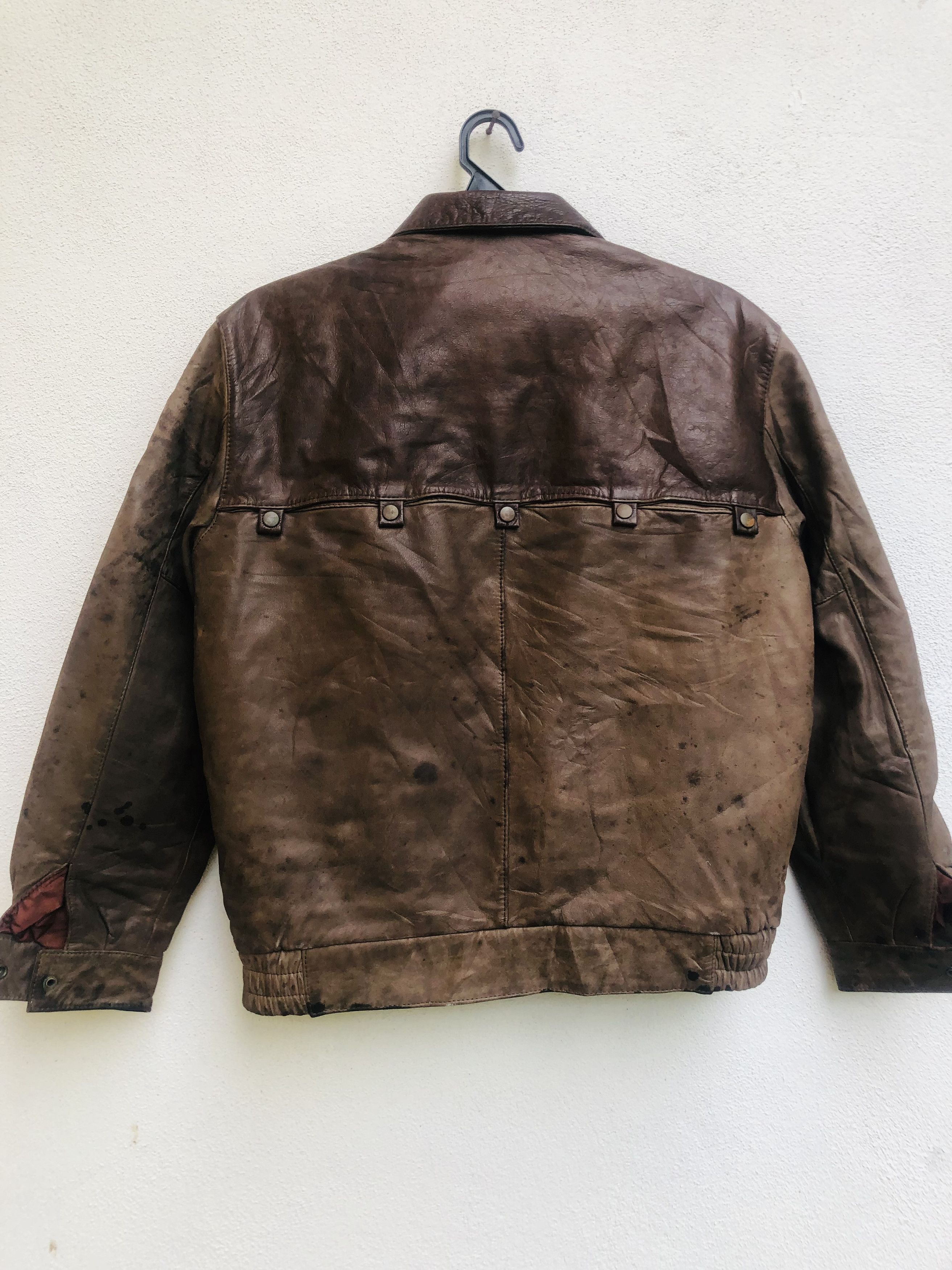 Japanese Brand × Vintage Vintage Meloce Japanese Designer Fashion Style Leather Size US L / EU 52-54 / 3 - 2 Thumbnail