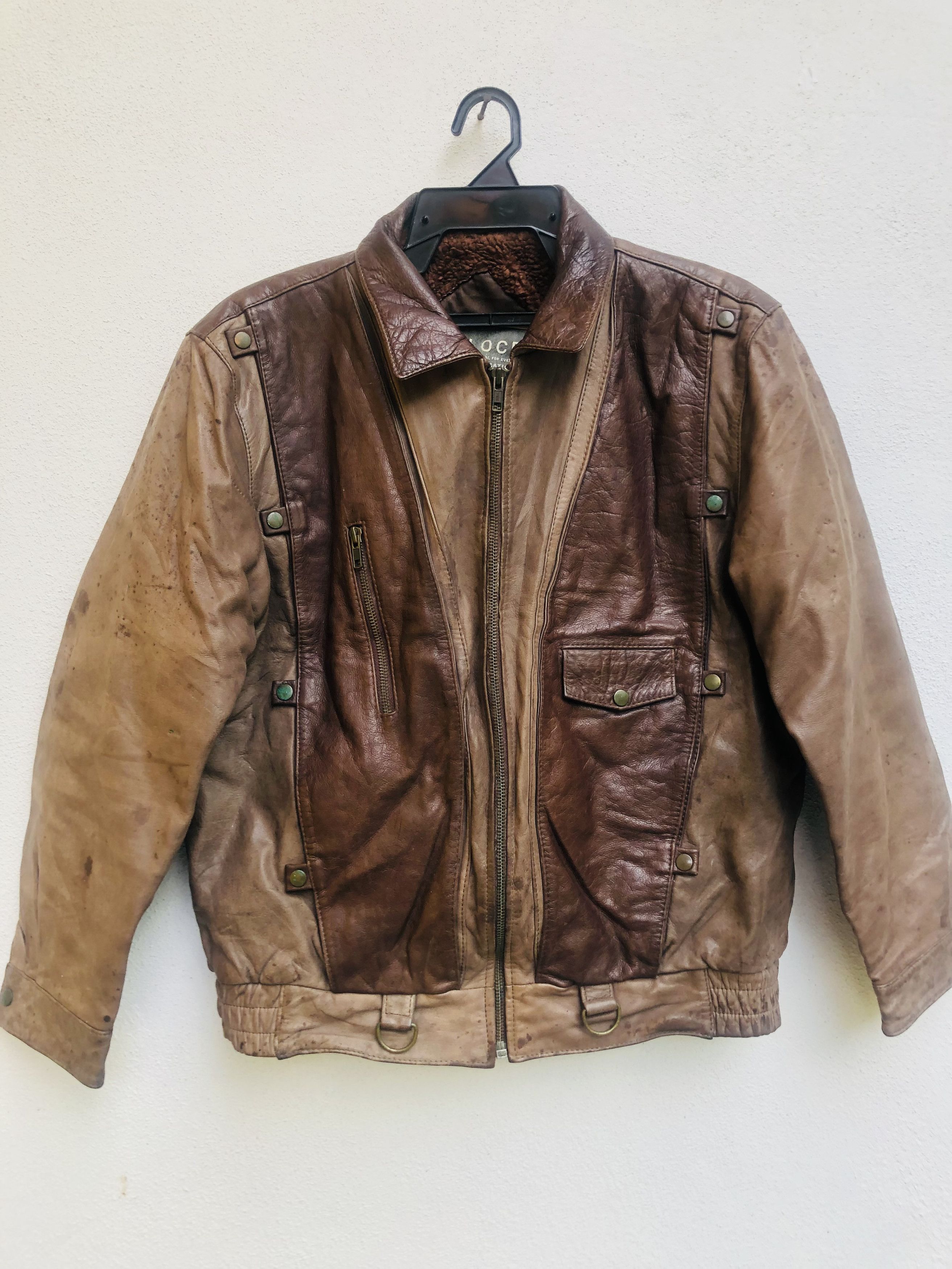 Japanese Brand × Vintage Vintage Meloce Japanese Designer Fashion Style Leather Size US L / EU 52-54 / 3 - 1 Thumbnail