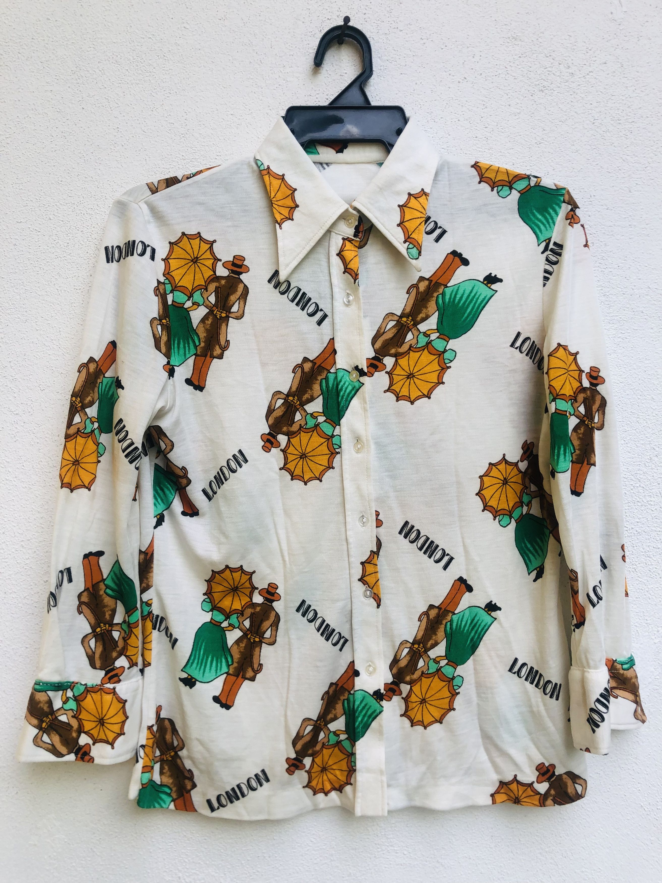 Vintage Japanese Designed Fashion Style Long Sleeve