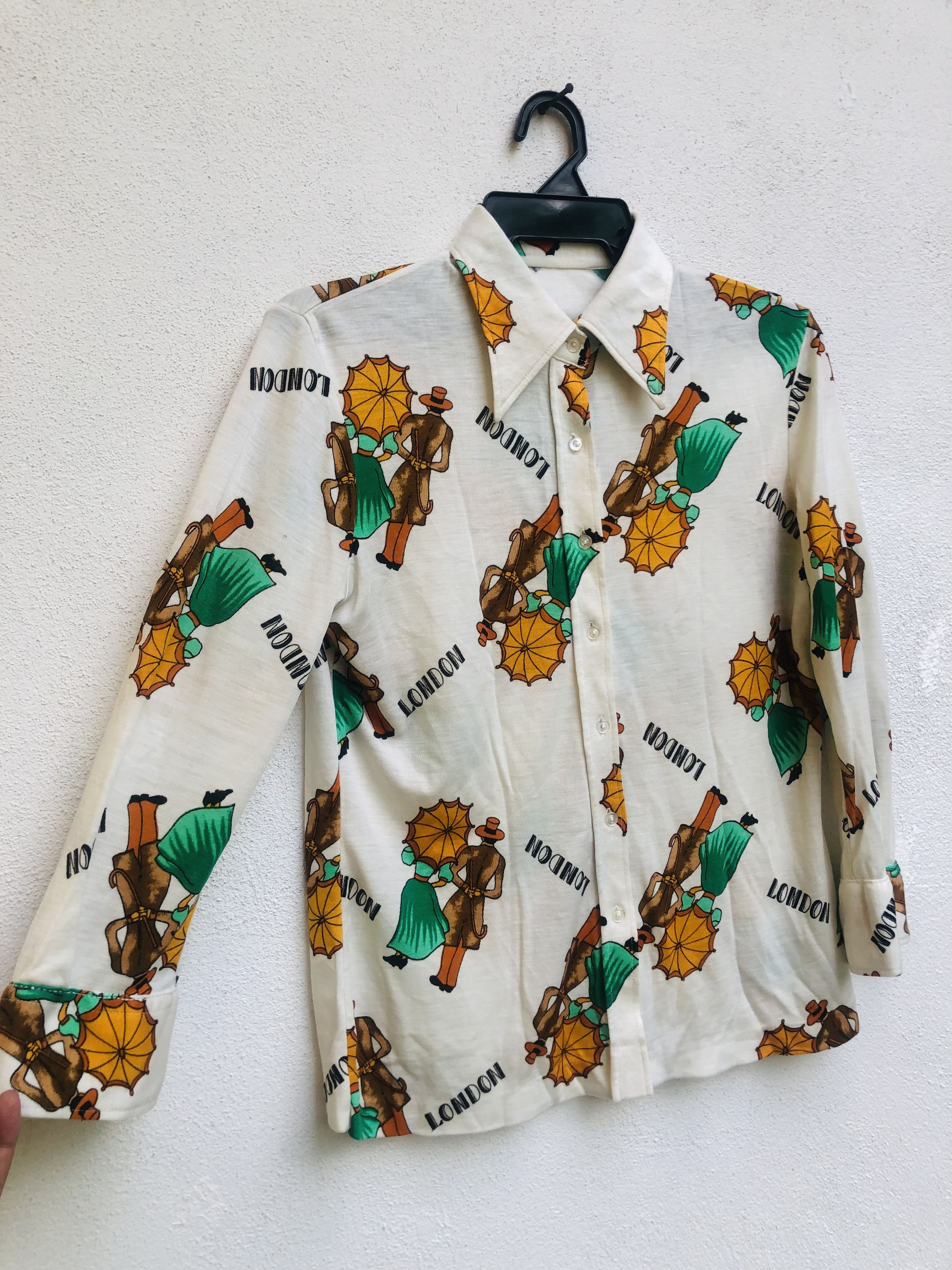 Japanese Brand × Vintage Vintage Japanese Designed Fashion Style Long Sleeve Size US S / EU 44-46 / 1 - 5 Thumbnail