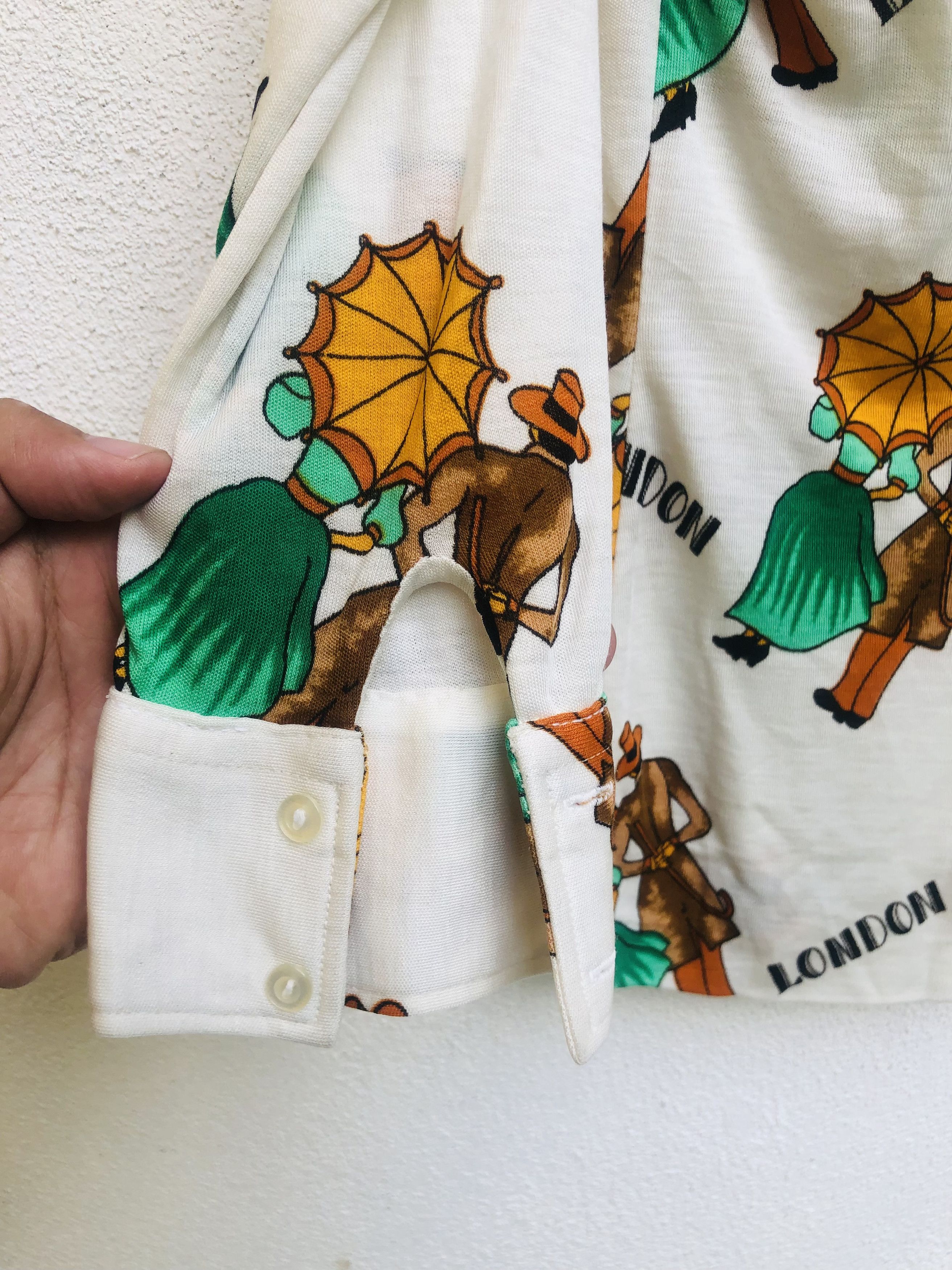 Japanese Brand × Vintage Vintage Japanese Designed Fashion Style Long Sleeve Size US S / EU 44-46 / 1 - 9 Thumbnail