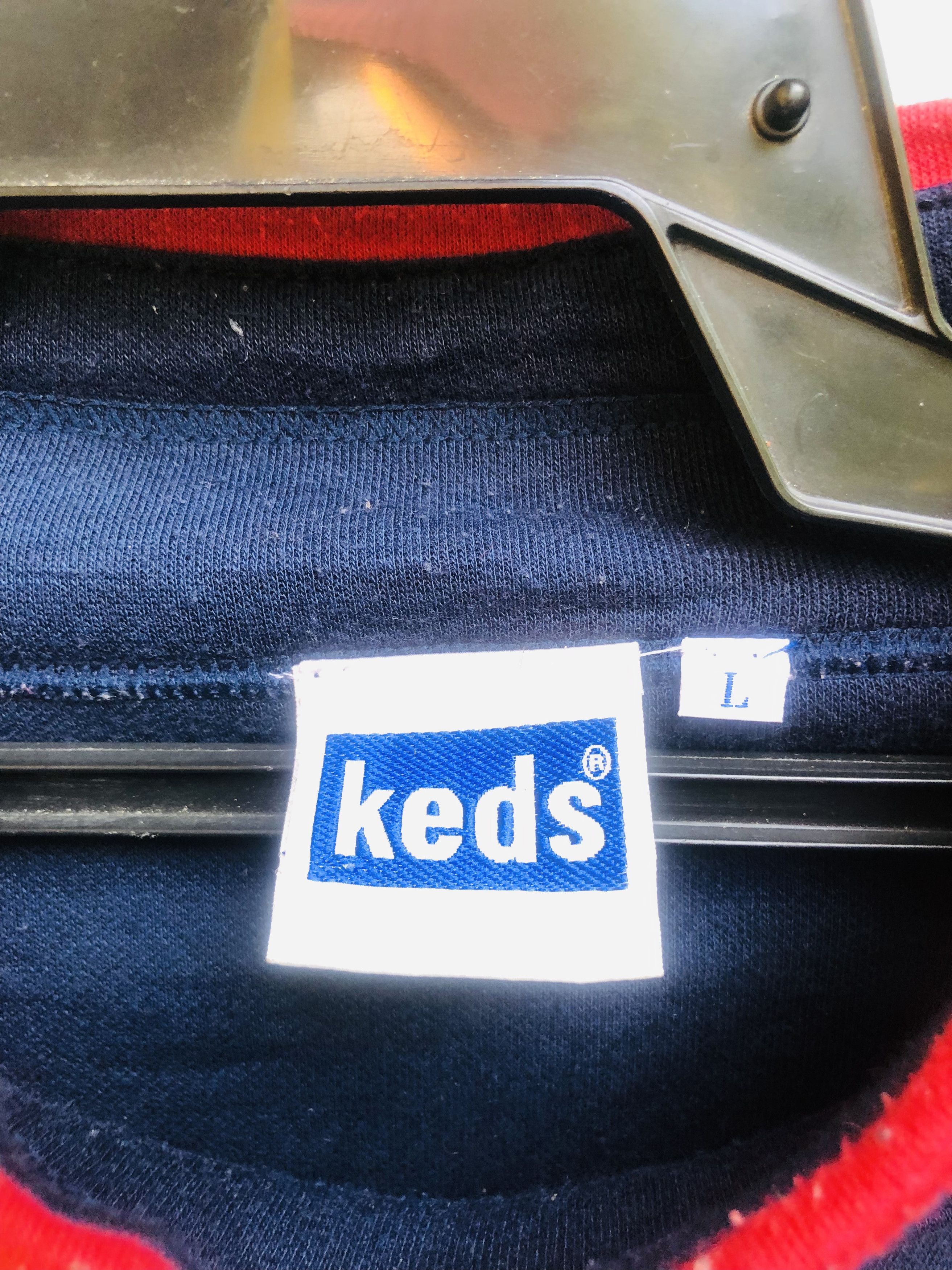 Japanese Brand × Keds × Vintage Vintage Keds Streetwear Designed Fashion Style Pullover Size US L / EU 52-54 / 3 - 8 Thumbnail