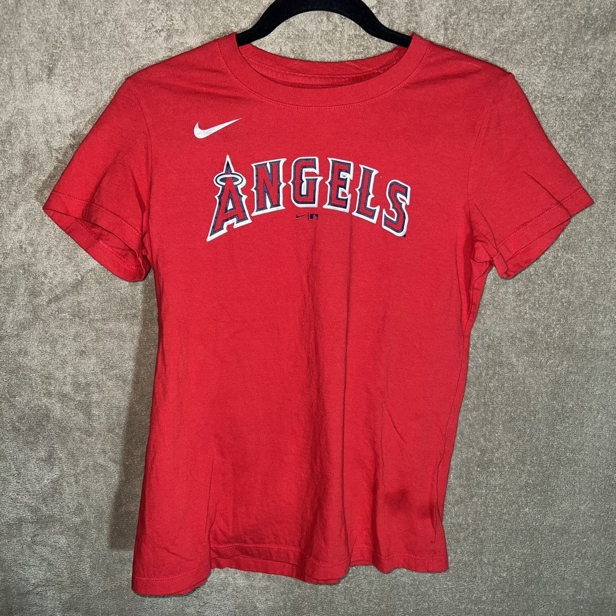 MLB × Nike Sz S Anaheim Angels Mike Trout T Shirt Size US S / EU 44-46 / 1 - 1 Thumbnail