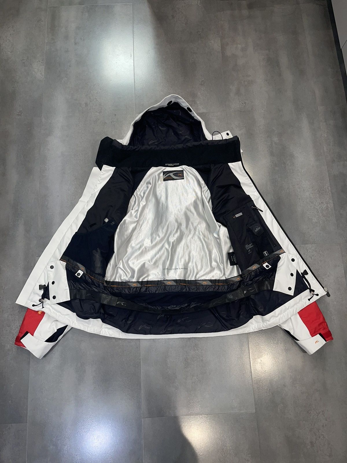 KJUS Kjus Systems Storm Hood Technical Two Tone Ski Parka Size US L / EU 52-54 / 3 - 17 Thumbnail