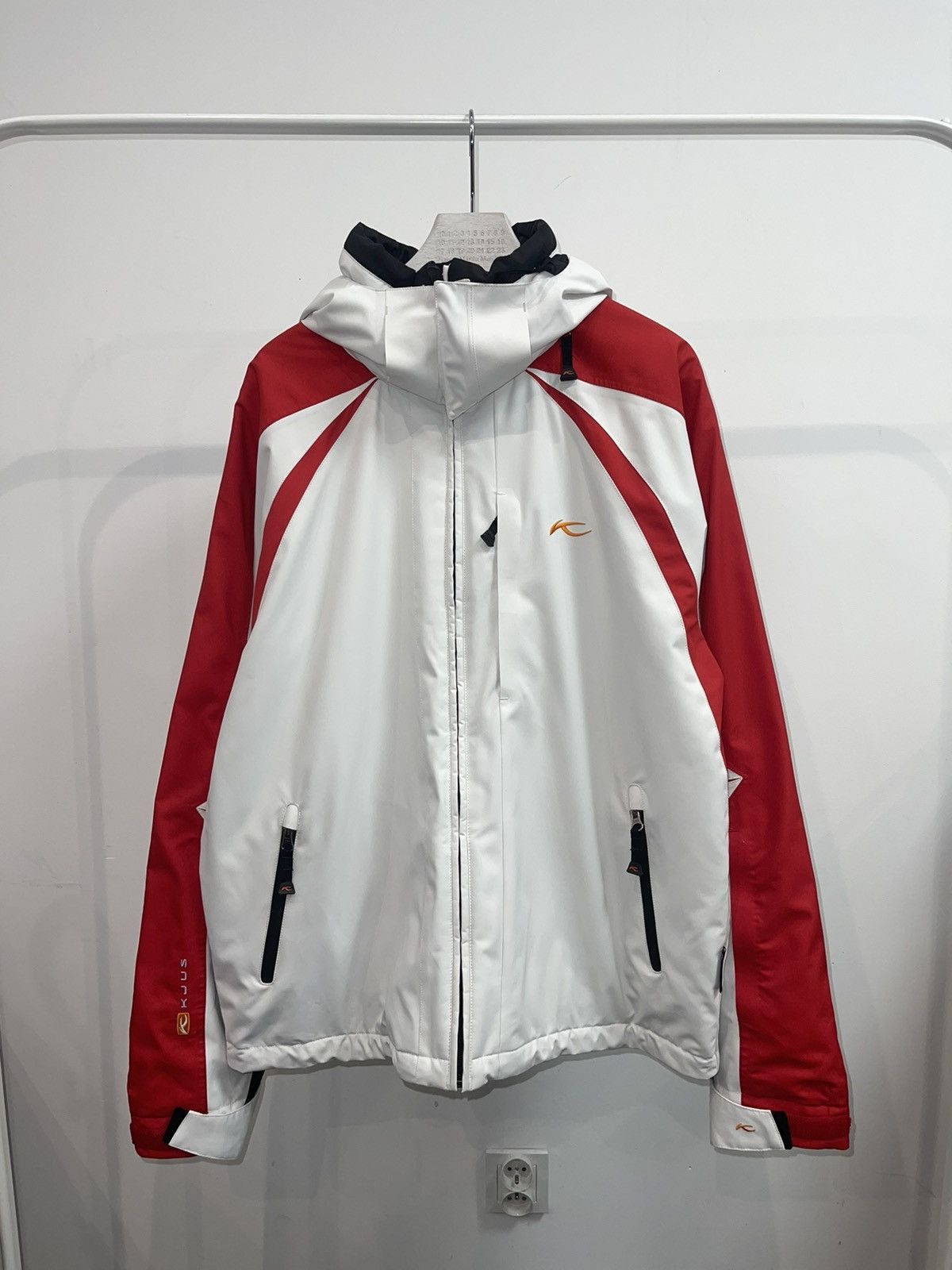 KJUS Kjus Systems Storm Hood Technical Two Tone Ski Parka Size US L / EU 52-54 / 3 - 2 Thumbnail