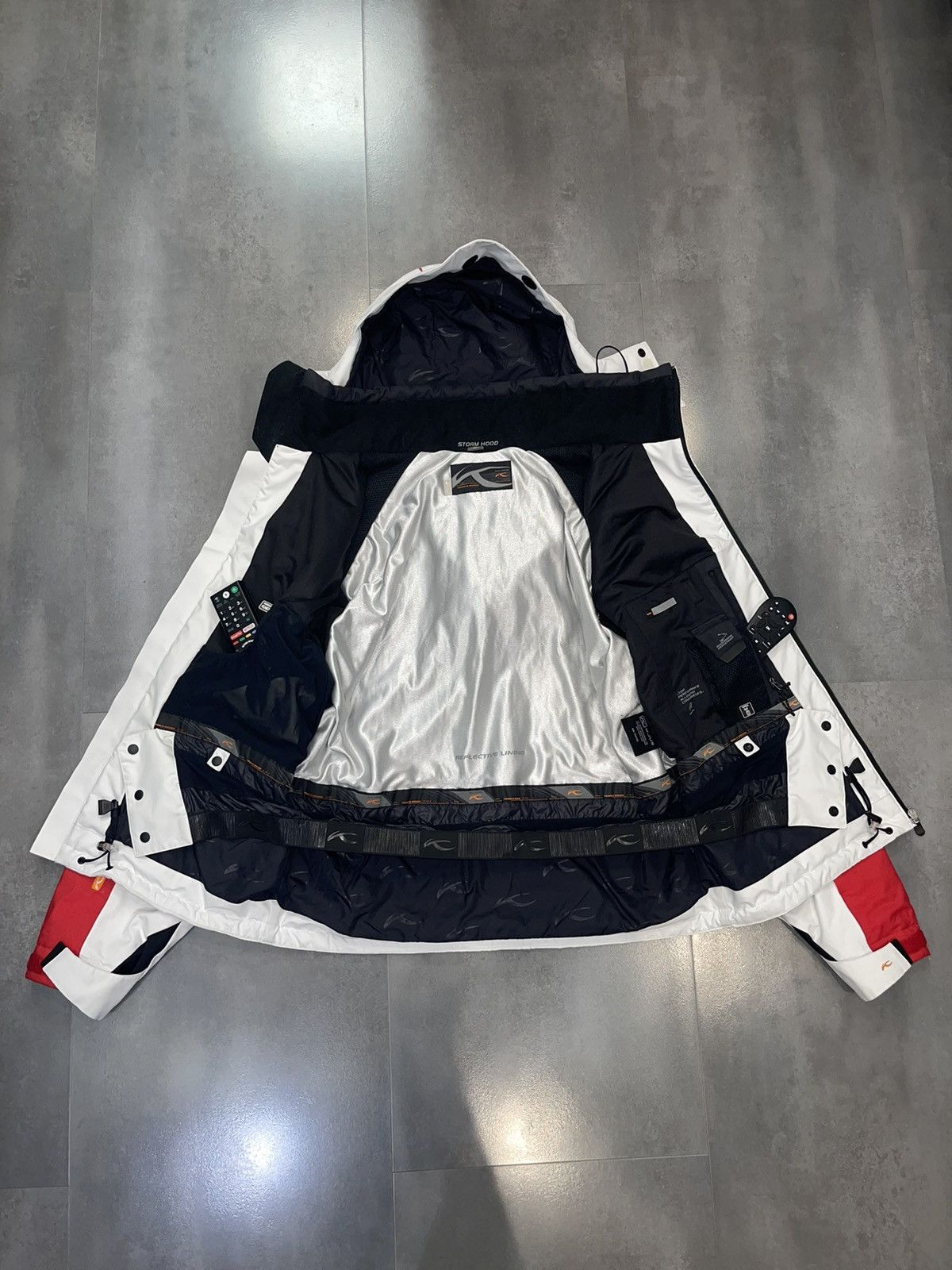 KJUS Kjus Systems Storm Hood Technical Two Tone Ski Parka Size US L / EU 52-54 / 3 - 18 Thumbnail