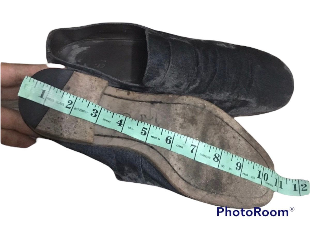 Japanese Brand × Undercover × Vintage OFFER‼️Vintage Undercover Velvet loafer Shoes Size US 6.5 / EU 39-40 - 9 Thumbnail