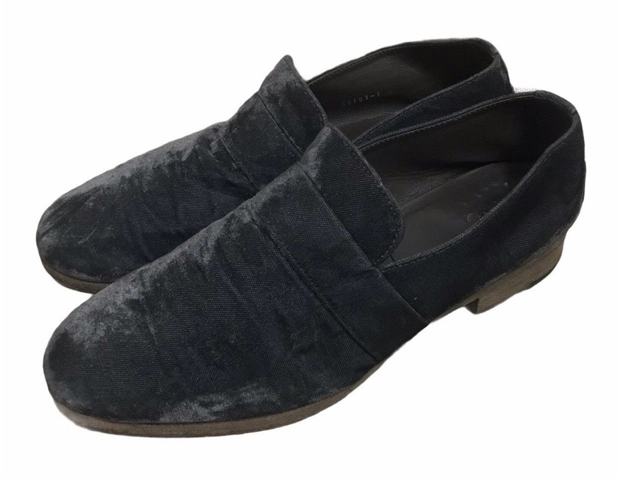 Japanese Brand × Undercover × Vintage OFFER‼️Vintage Undercover Velvet loafer Shoes Size US 6.5 / EU 39-40 - 3 Thumbnail
