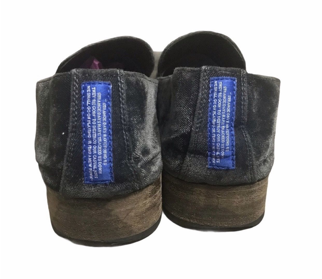 Japanese Brand × Undercover × Vintage OFFER‼️Vintage Undercover Velvet loafer Shoes Size US 6.5 / EU 39-40 - 5 Thumbnail