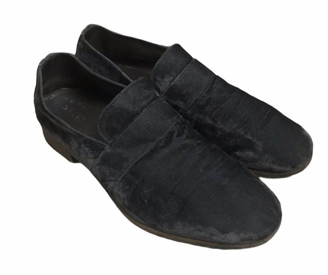 Japanese Brand × Undercover × Vintage OFFER‼️Vintage Undercover Velvet loafer Shoes Size US 6.5 / EU 39-40 - 1 Thumbnail