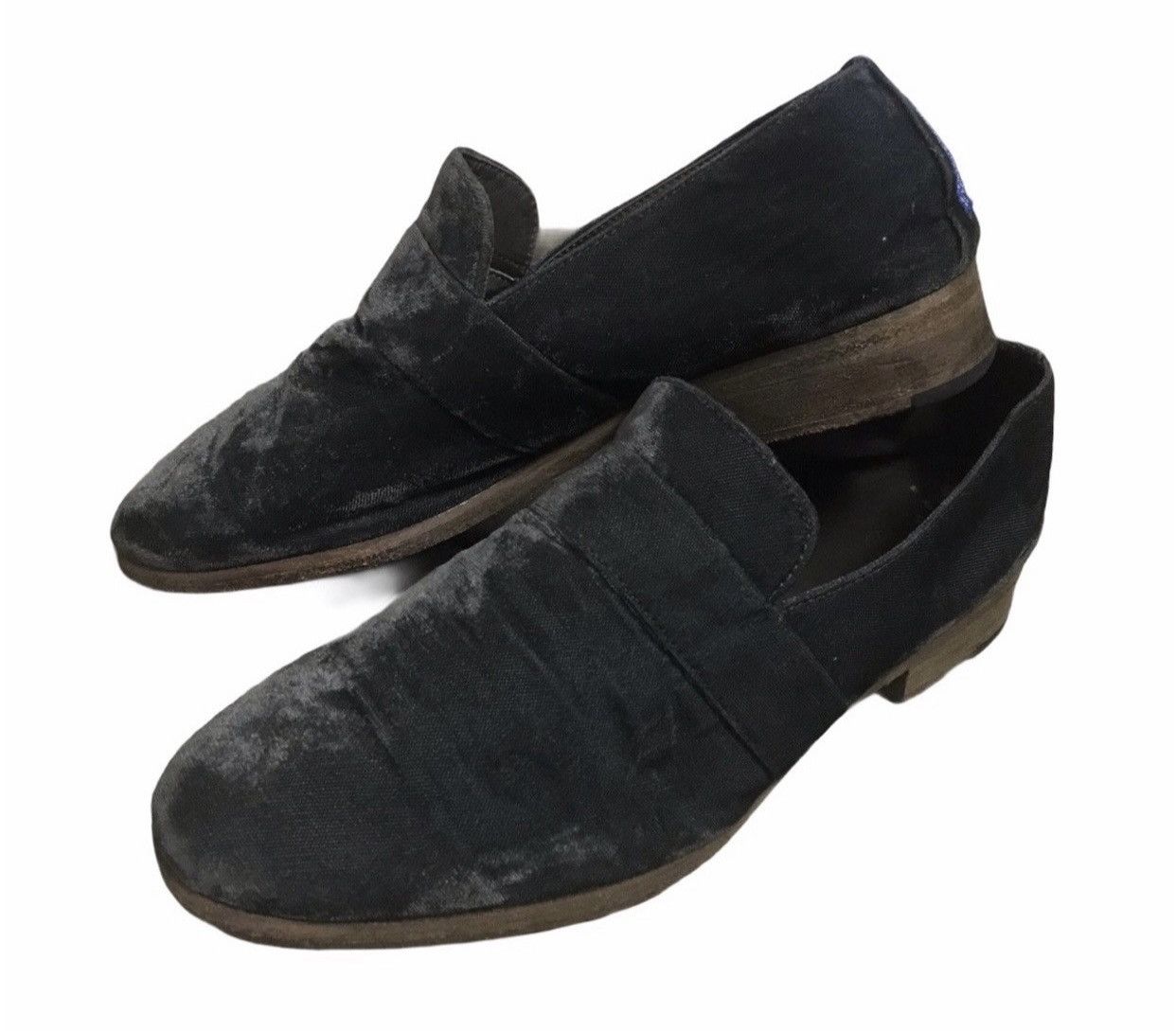 Japanese Brand × Undercover × Vintage OFFER‼️Vintage Undercover Velvet loafer Shoes Size US 6.5 / EU 39-40 - 2 Thumbnail