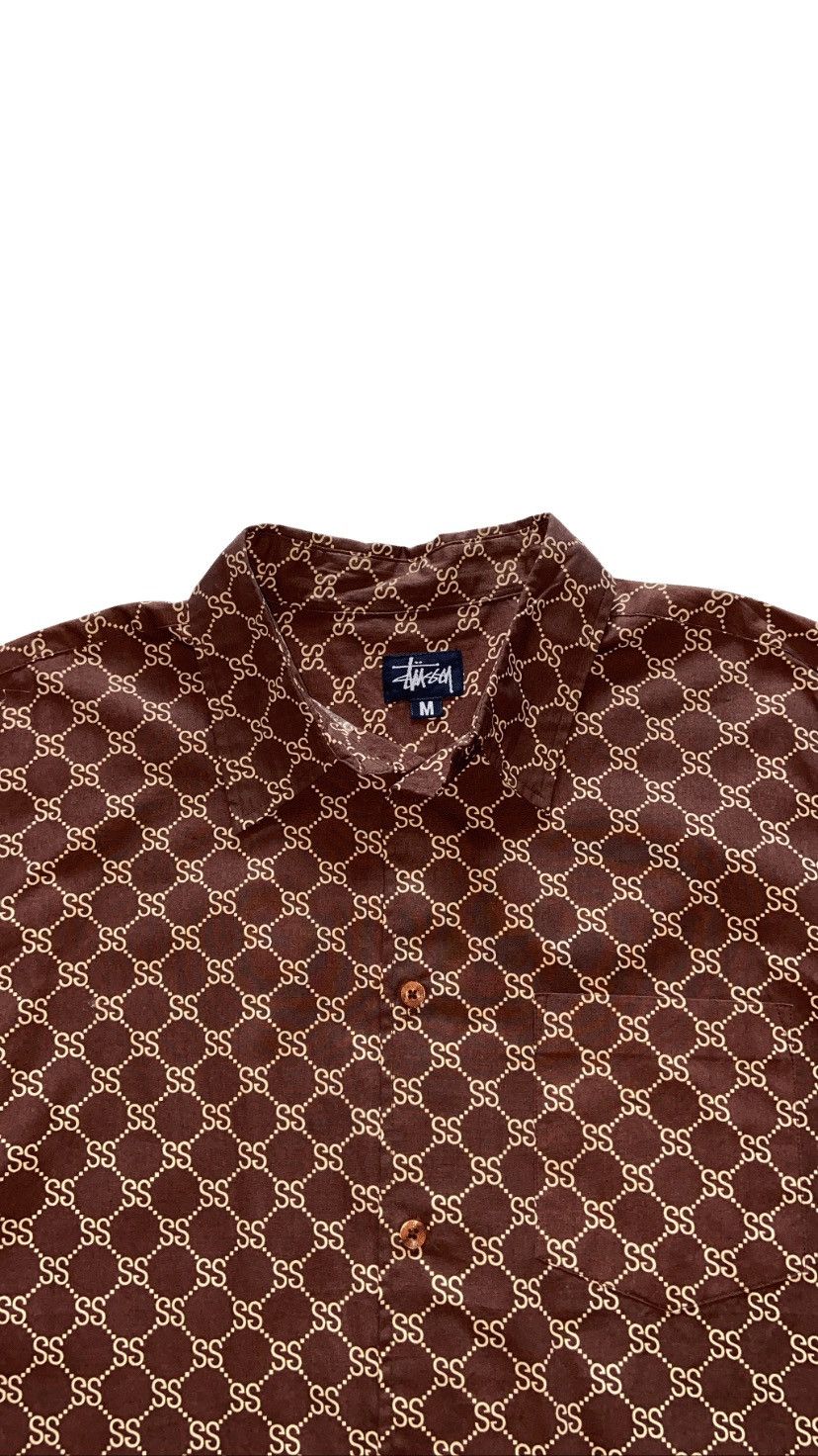 OLD STUSSY モノグラム パフジャケット GUCCIサンプリング OLD STUSSY モノグラム パフジャケット GUCCIサンプリング OLD