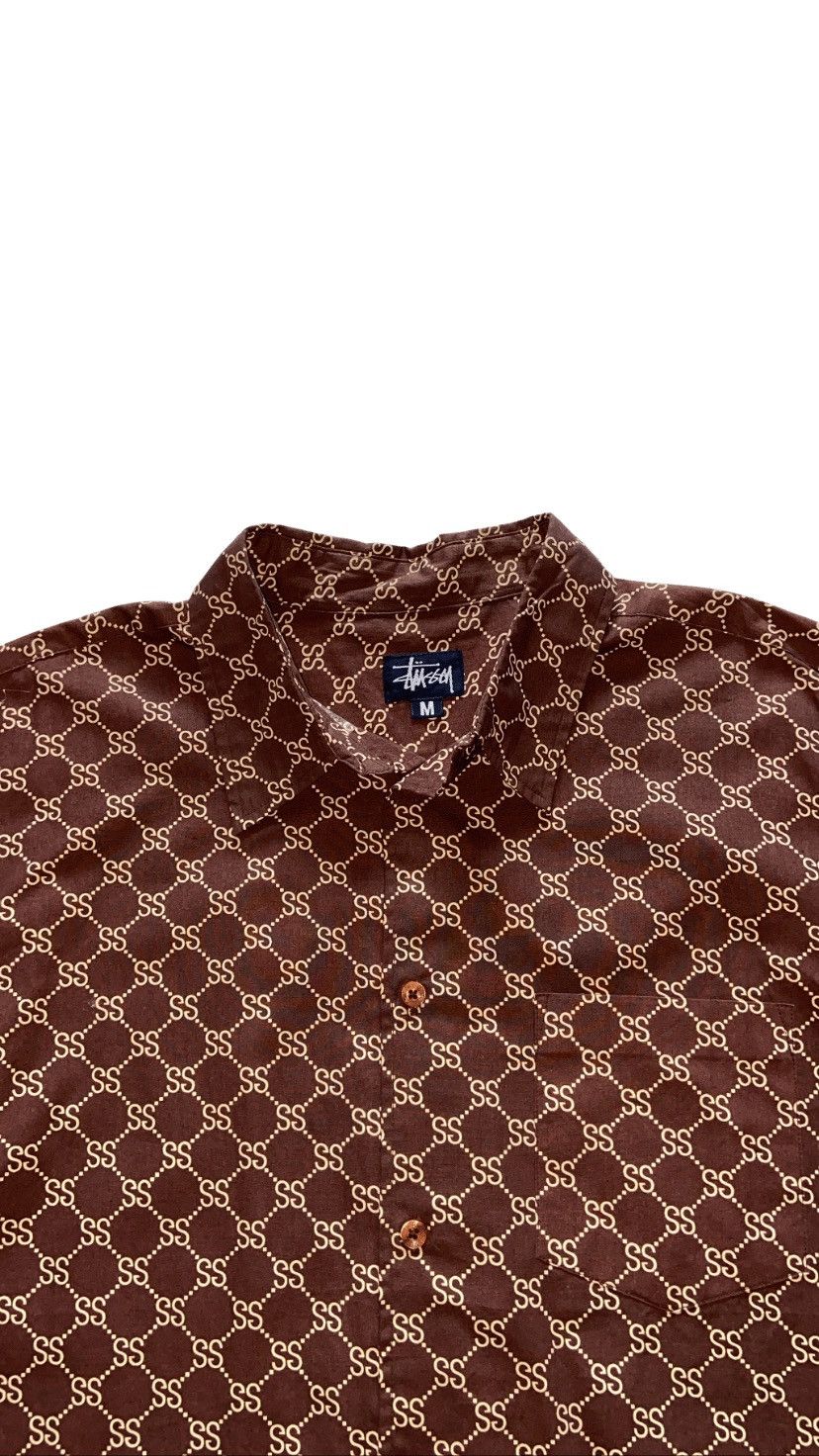 Vintage Stussy monogram shirt