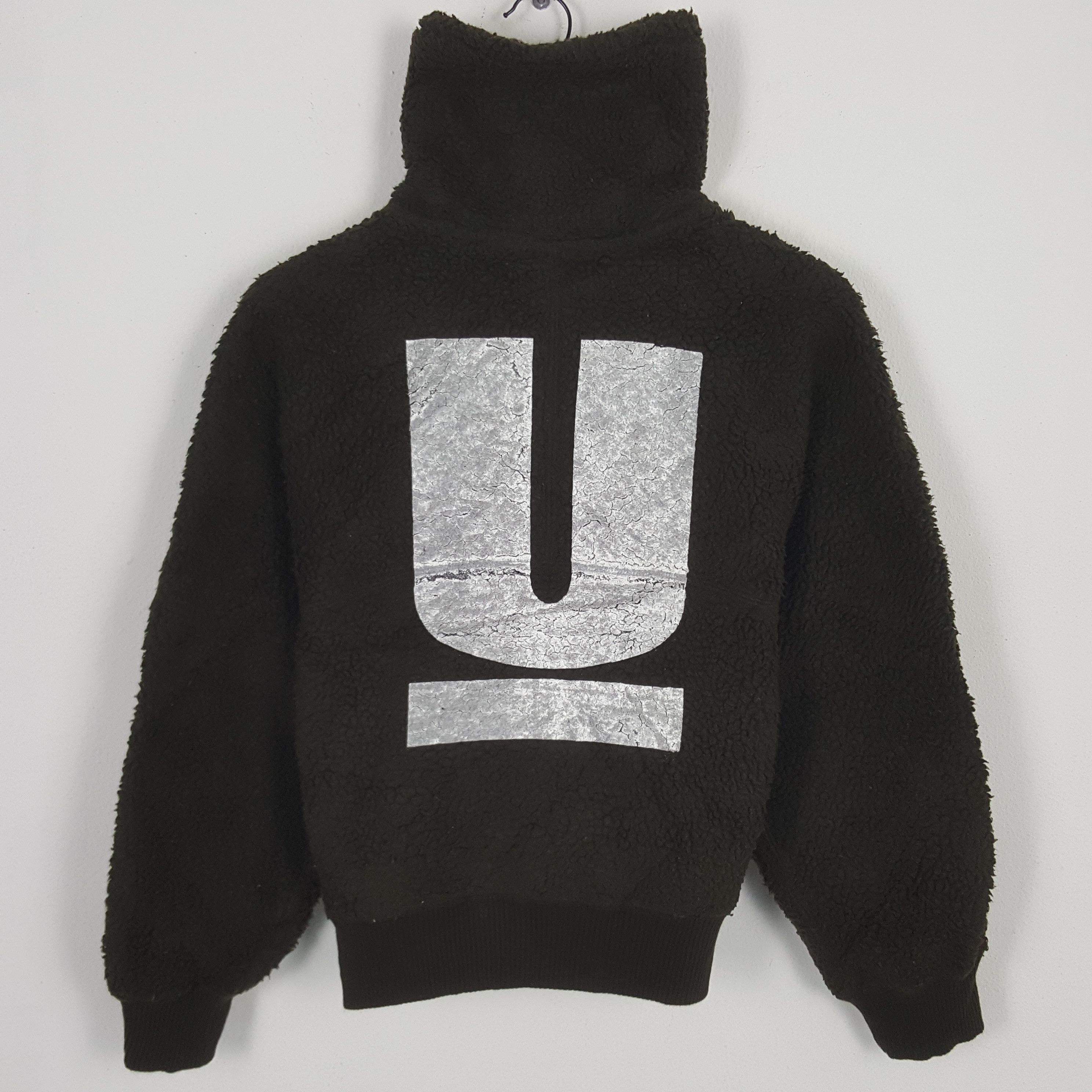 Japanese Brand × Vintage Vintage Uniqlo x Lemaire Sherpa Custom Big U Art Bombers Size US M / EU 48-50 / 2 - 1 Thumbnail