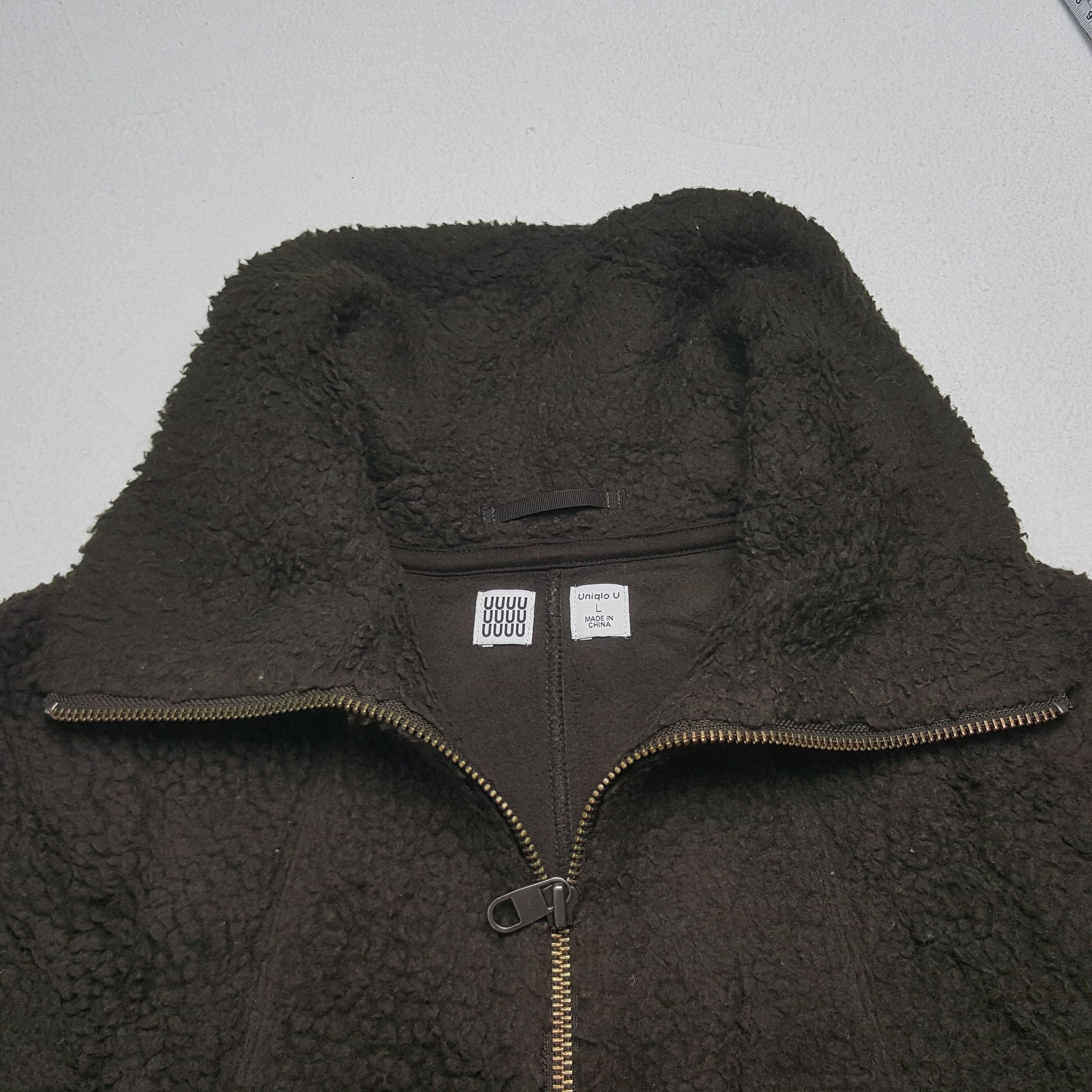Japanese Brand × Vintage Vintage Uniqlo x Lemaire Sherpa Custom Big U Art Bombers Size US M / EU 48-50 / 2 - 4 Thumbnail