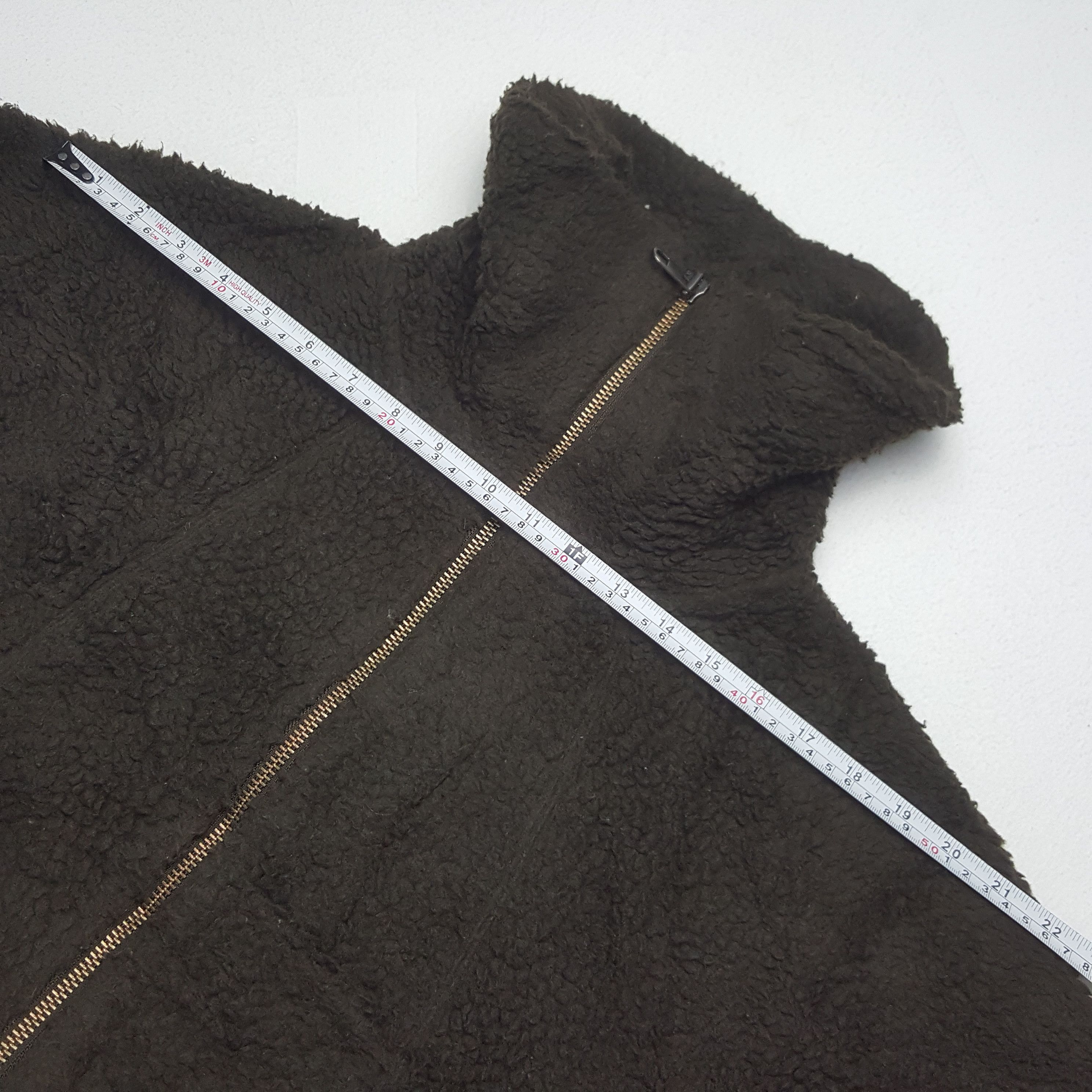 Japanese Brand × Vintage Vintage Uniqlo x Lemaire Sherpa Custom Big U Art Bombers Size US M / EU 48-50 / 2 - 5 Thumbnail
